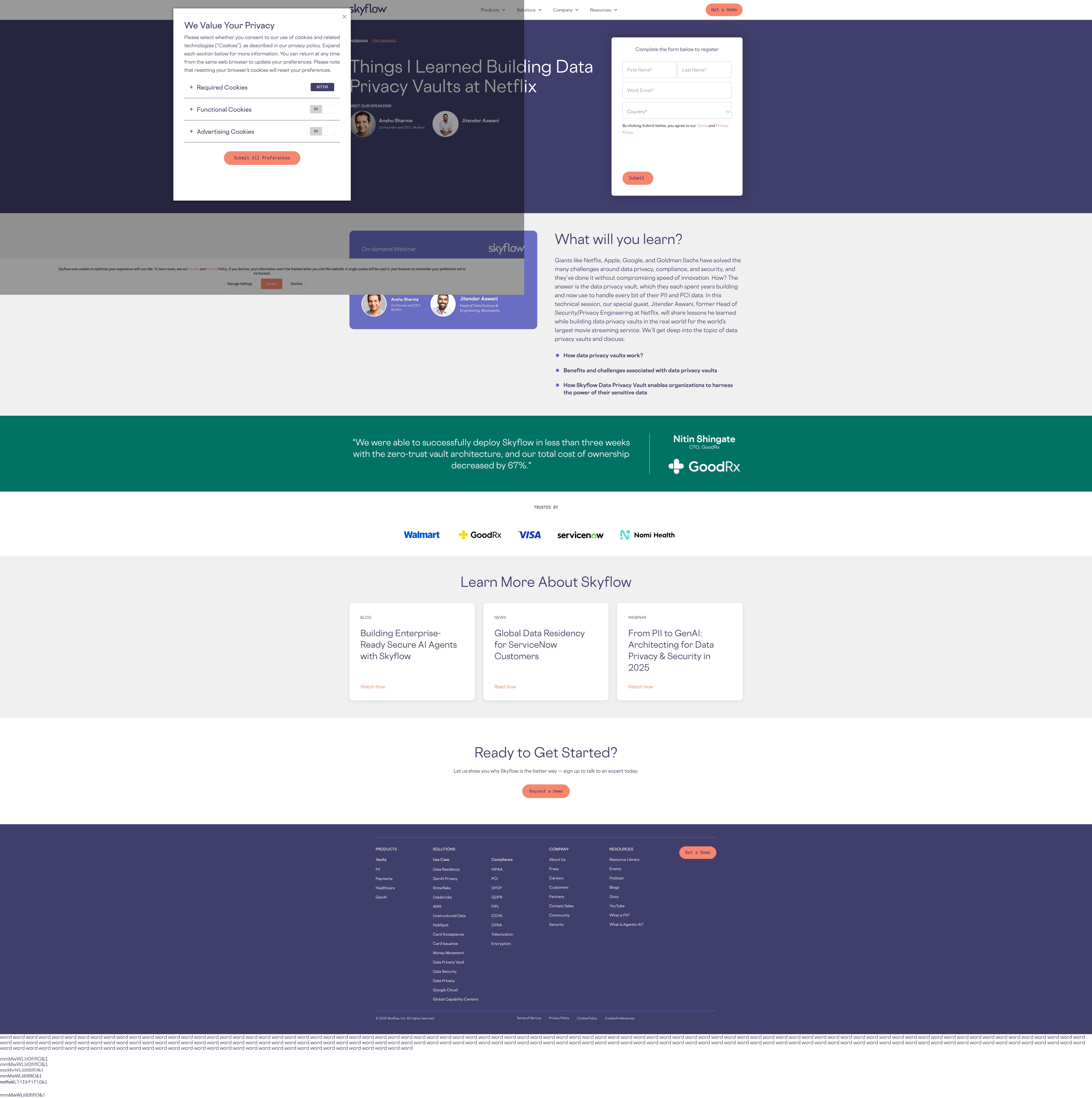 Landing Page