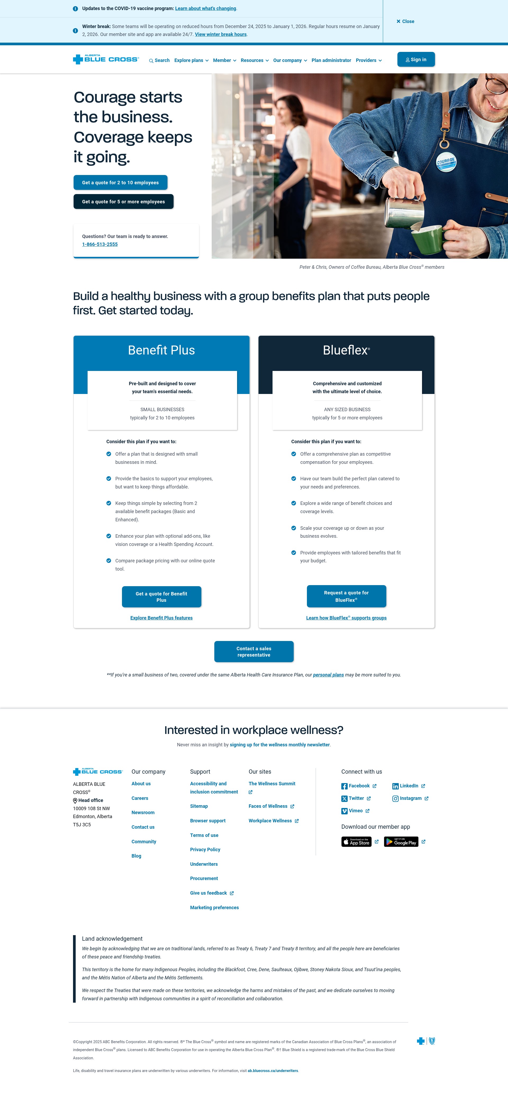 Landing Page