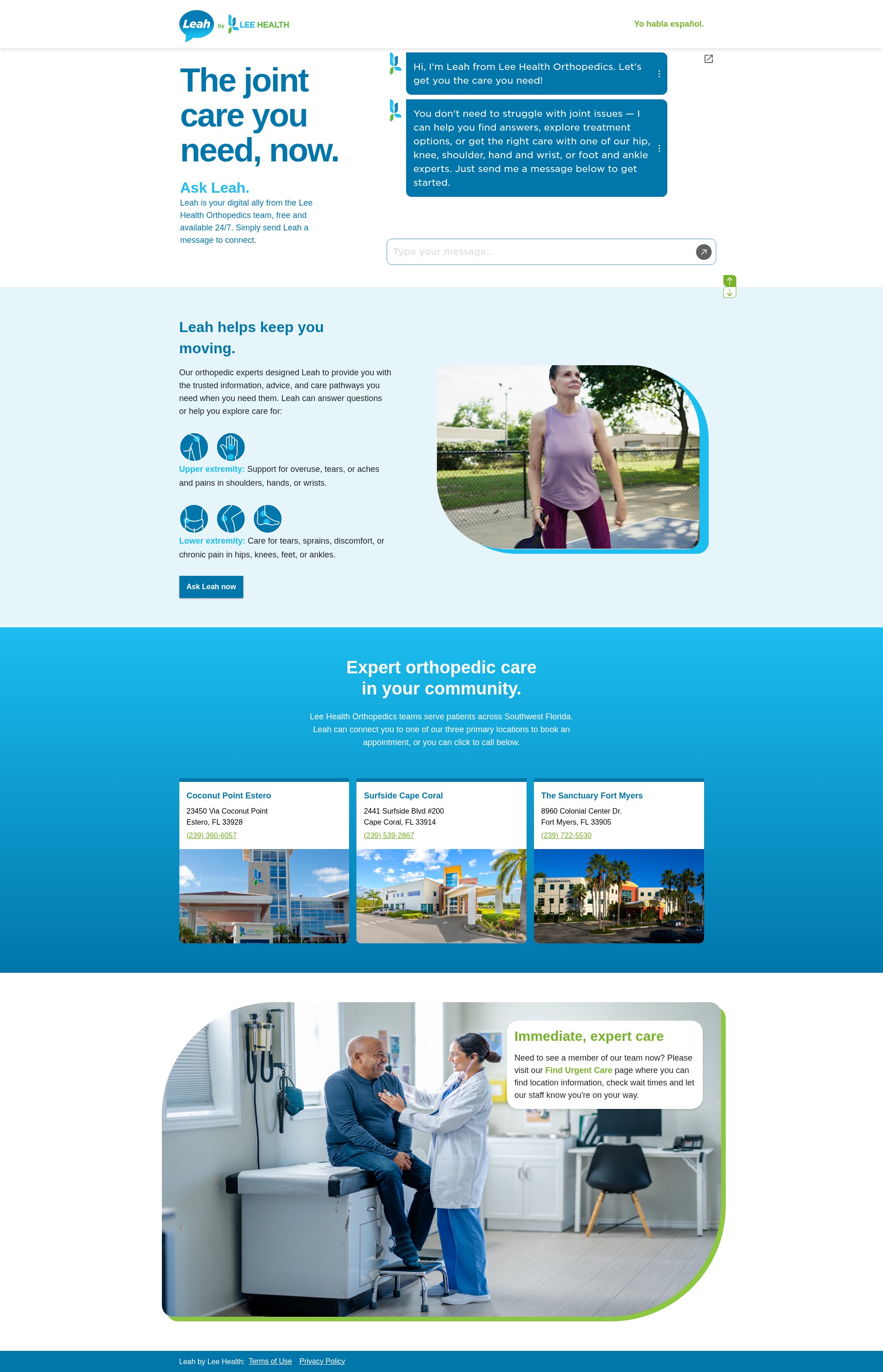 Landing Page