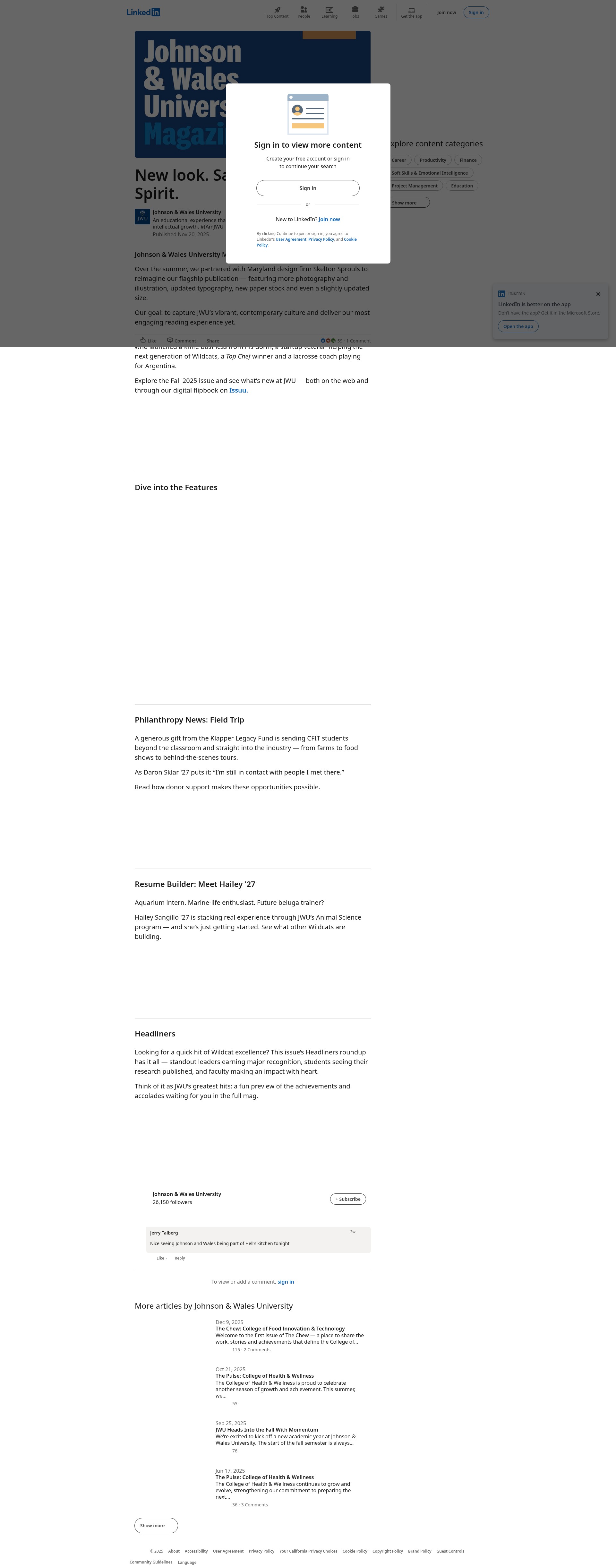 Landing Page