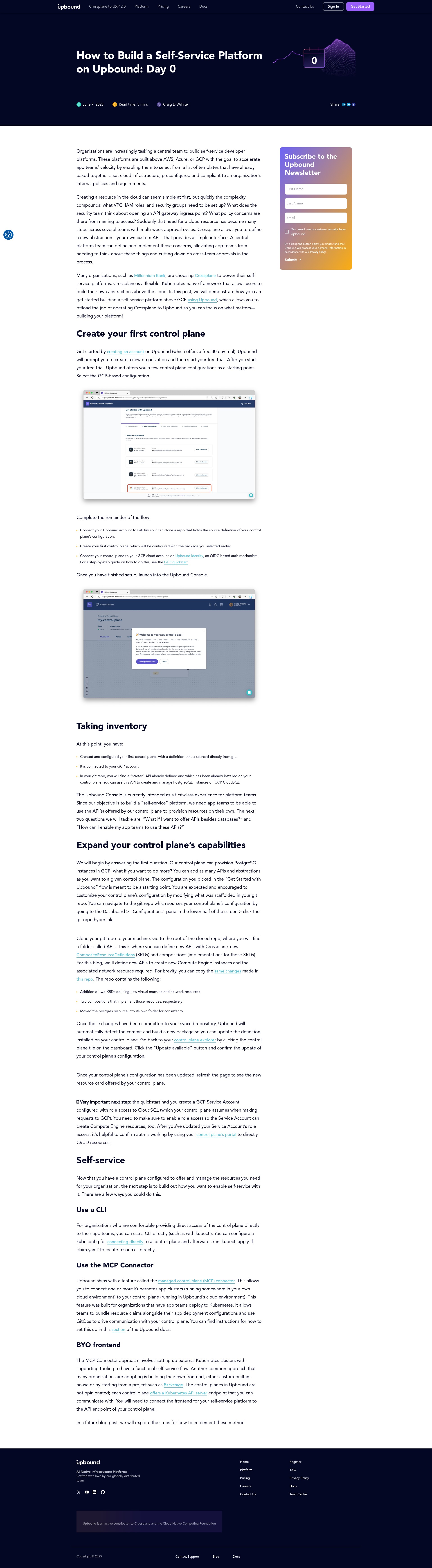 Landing Page