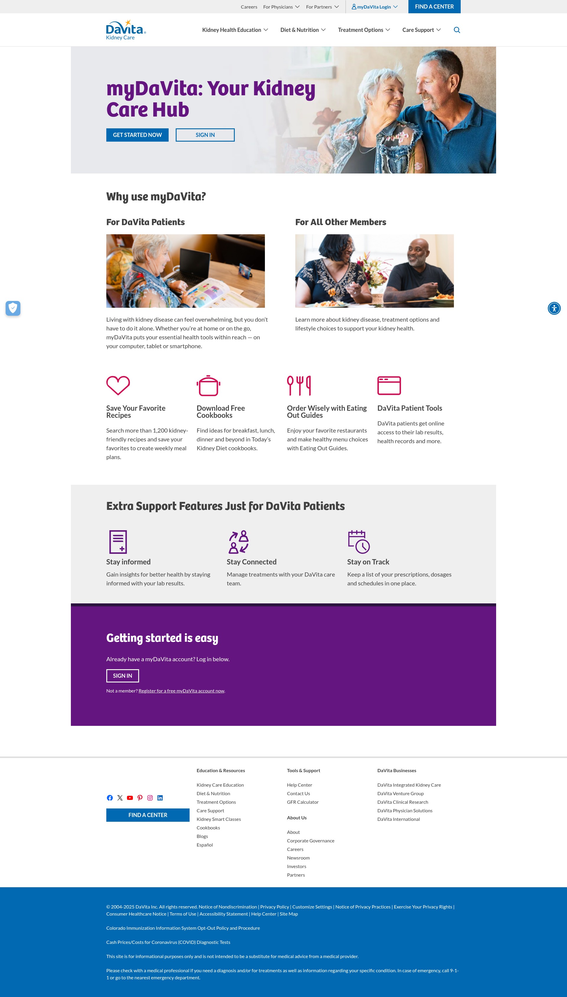Landing Page