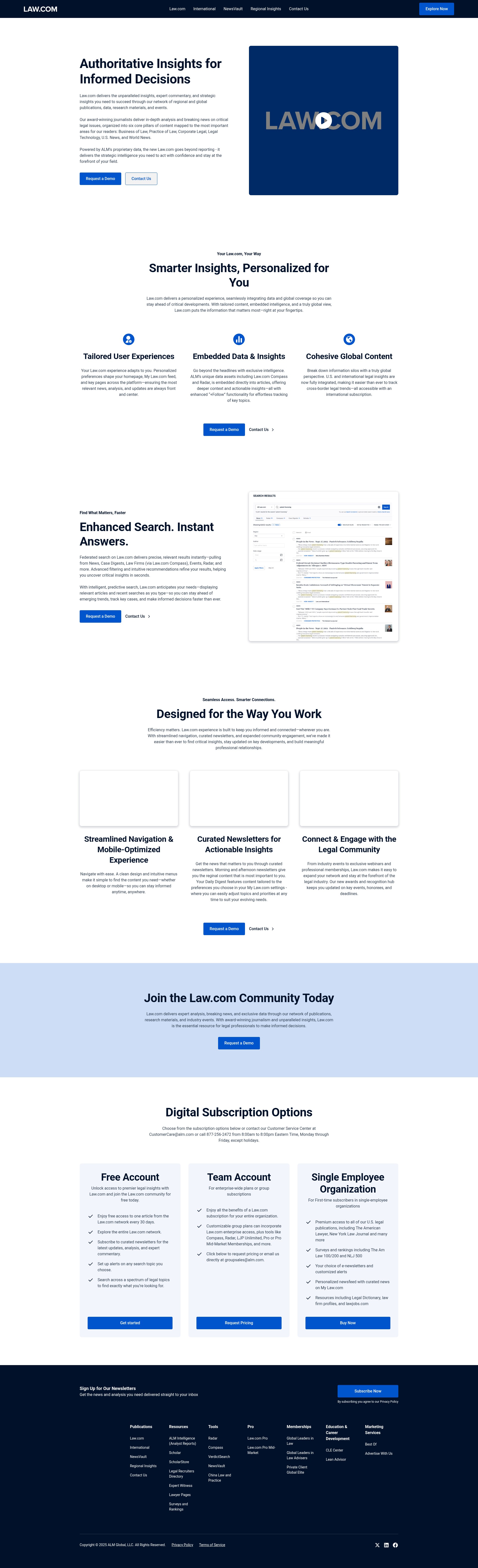 Landing Page