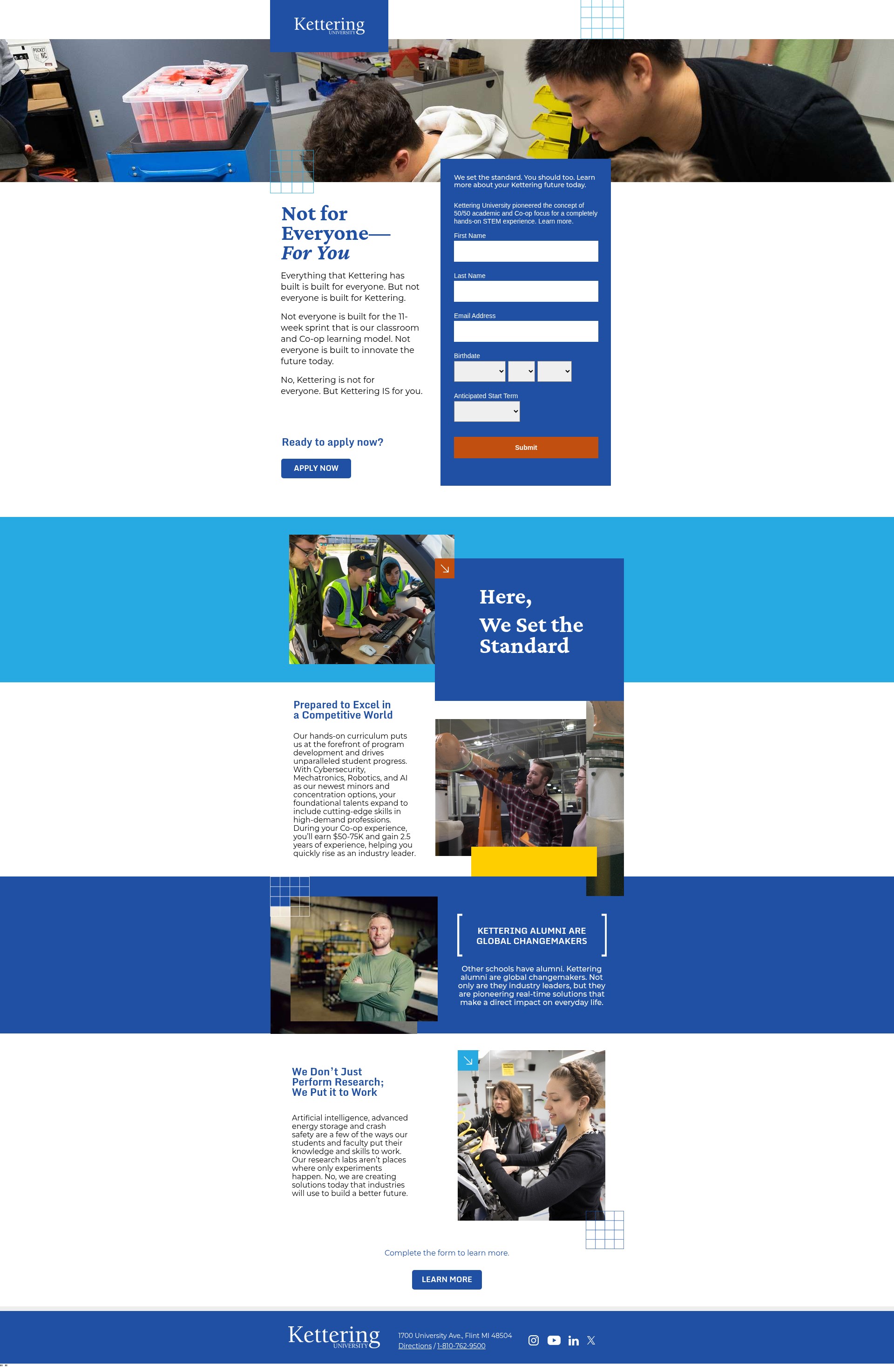 Landing Page