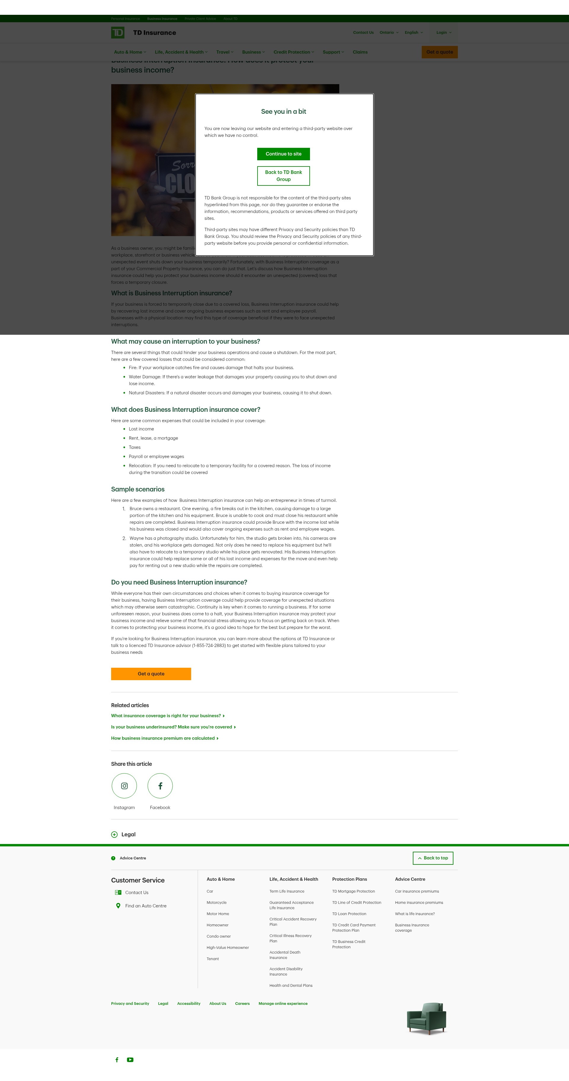 Landing Page