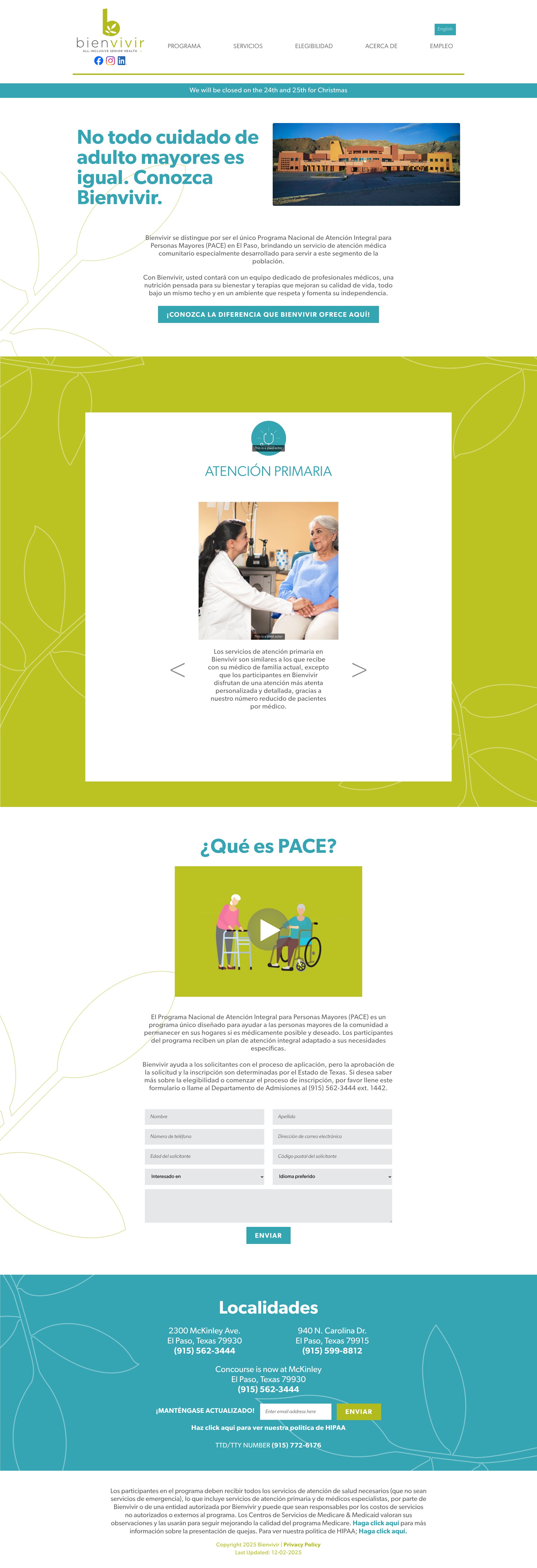 Landing Page
