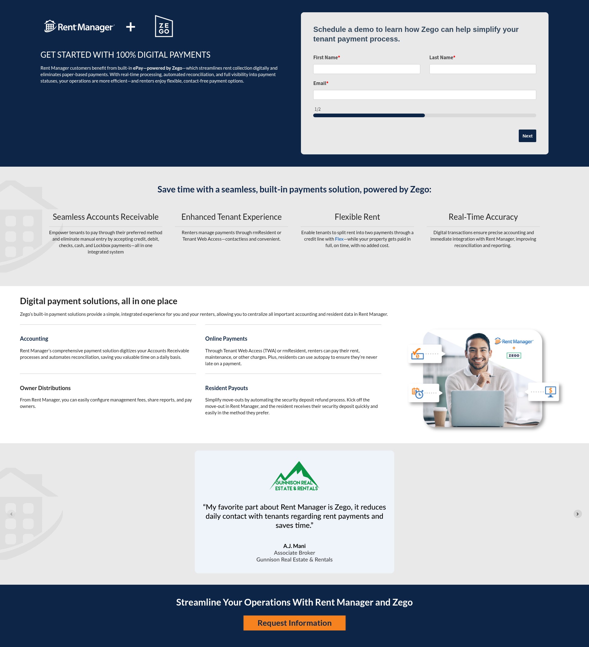 Landing Page