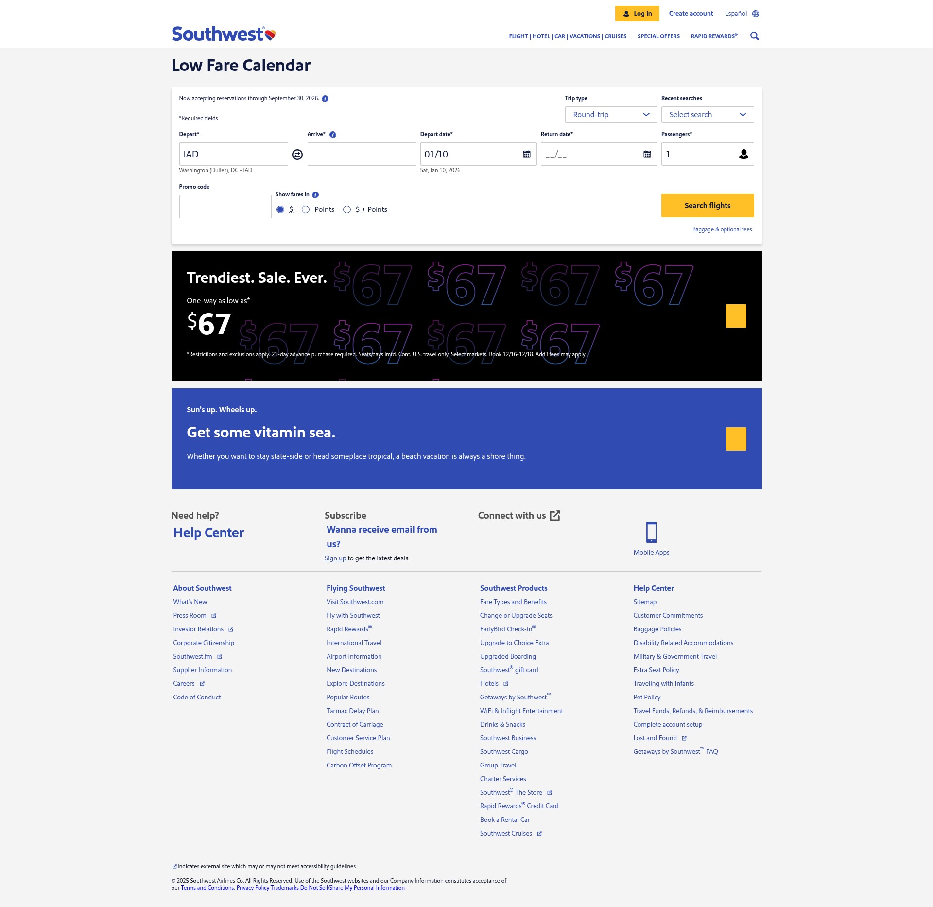 Landing Page