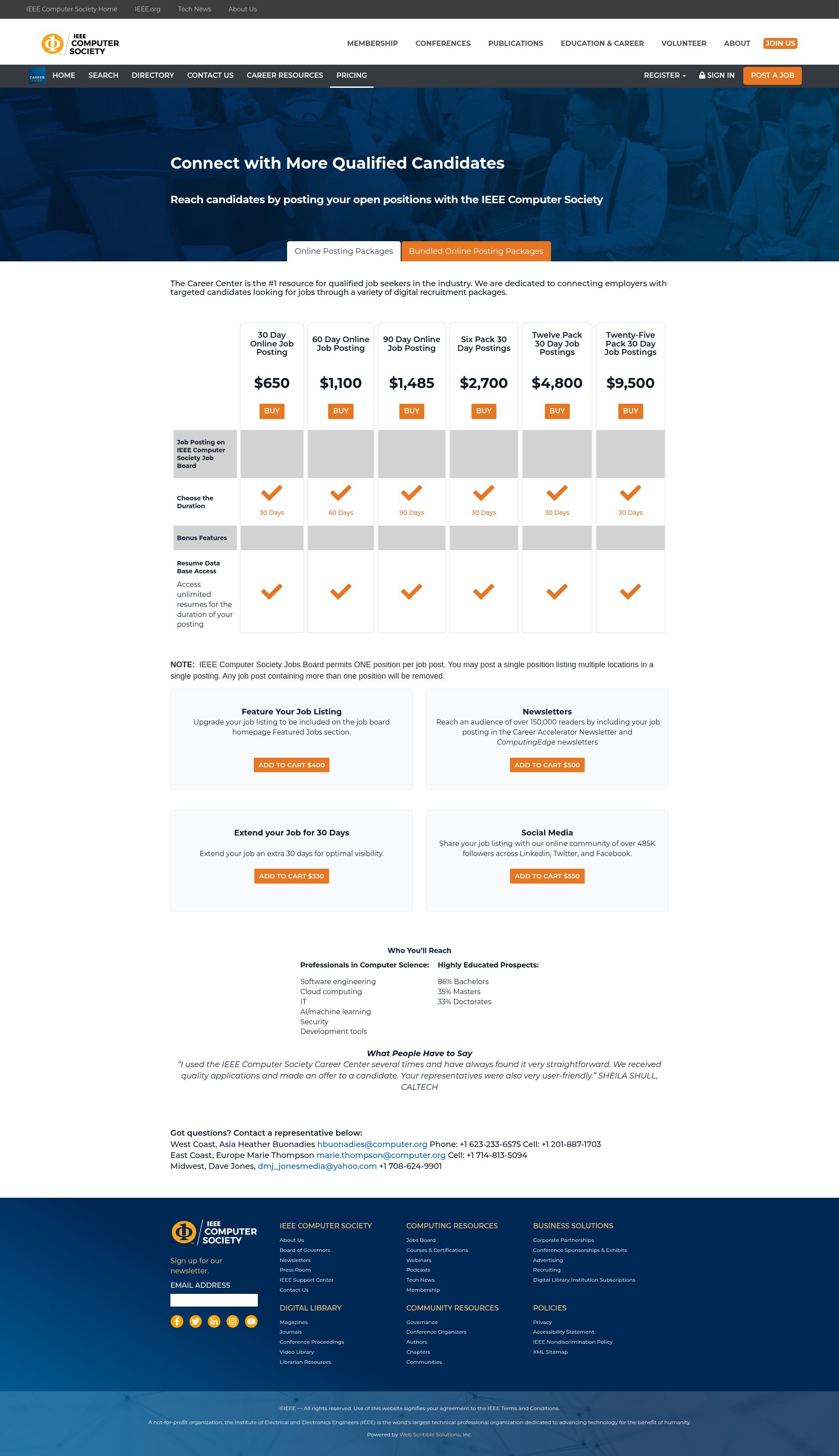 Landing Page