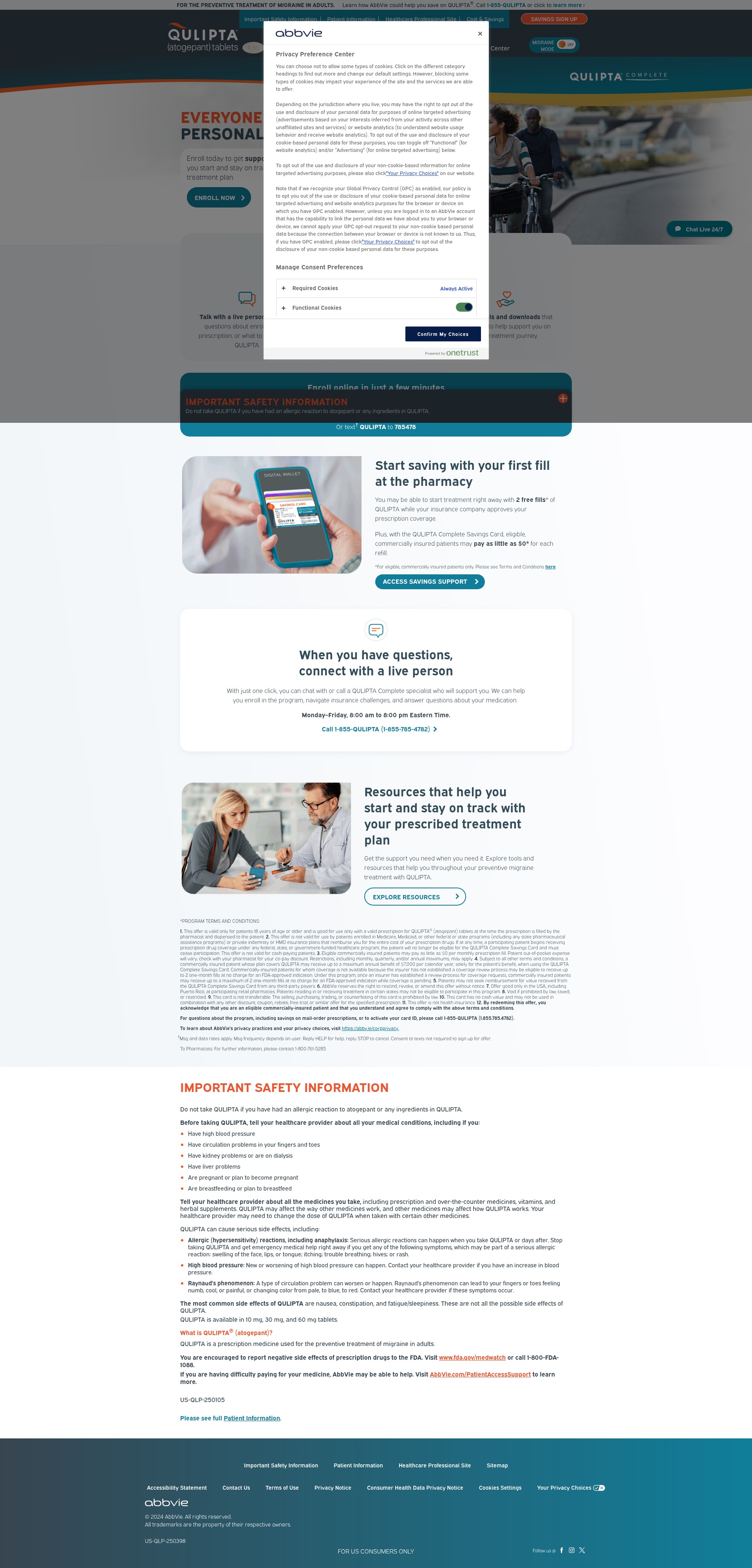 Landing Page