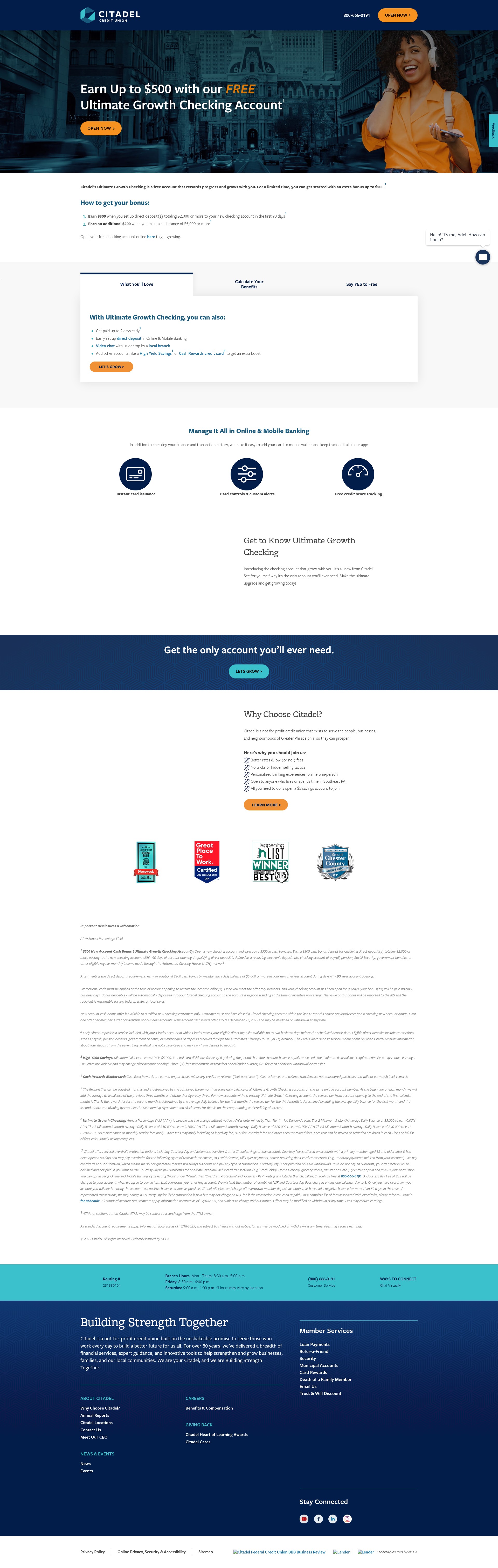 Landing Page