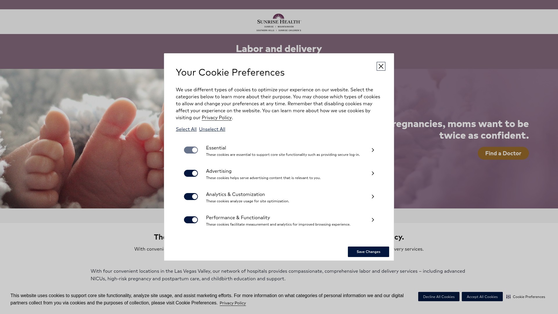 Landing Page
