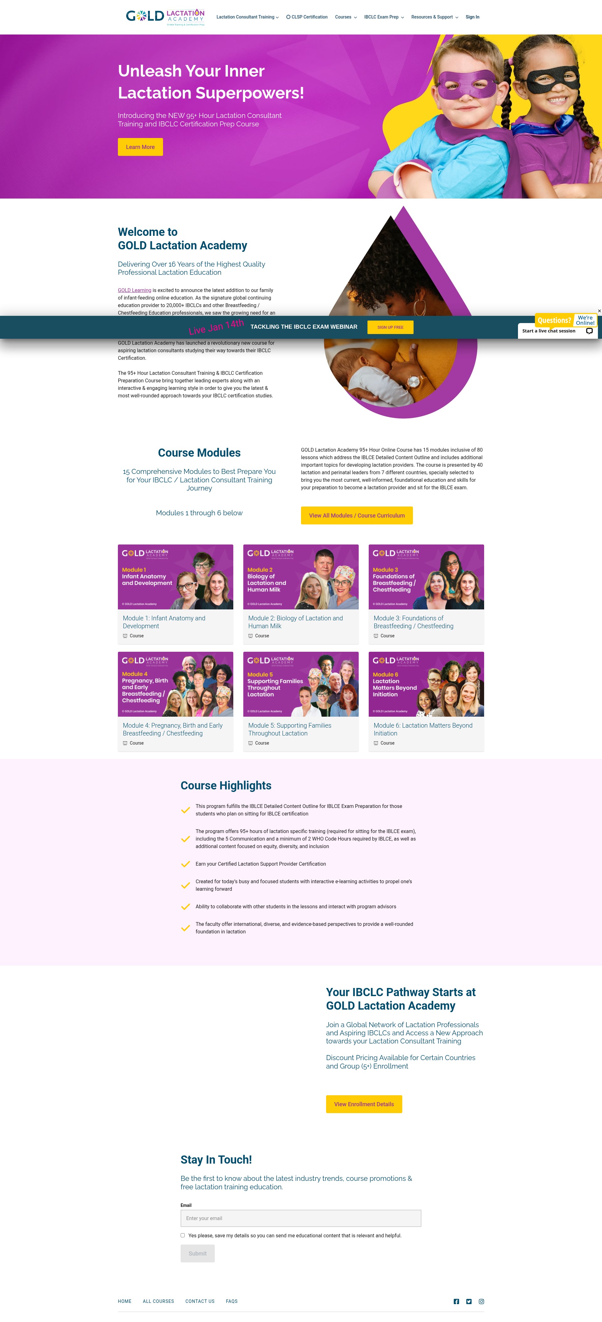 Landing Page