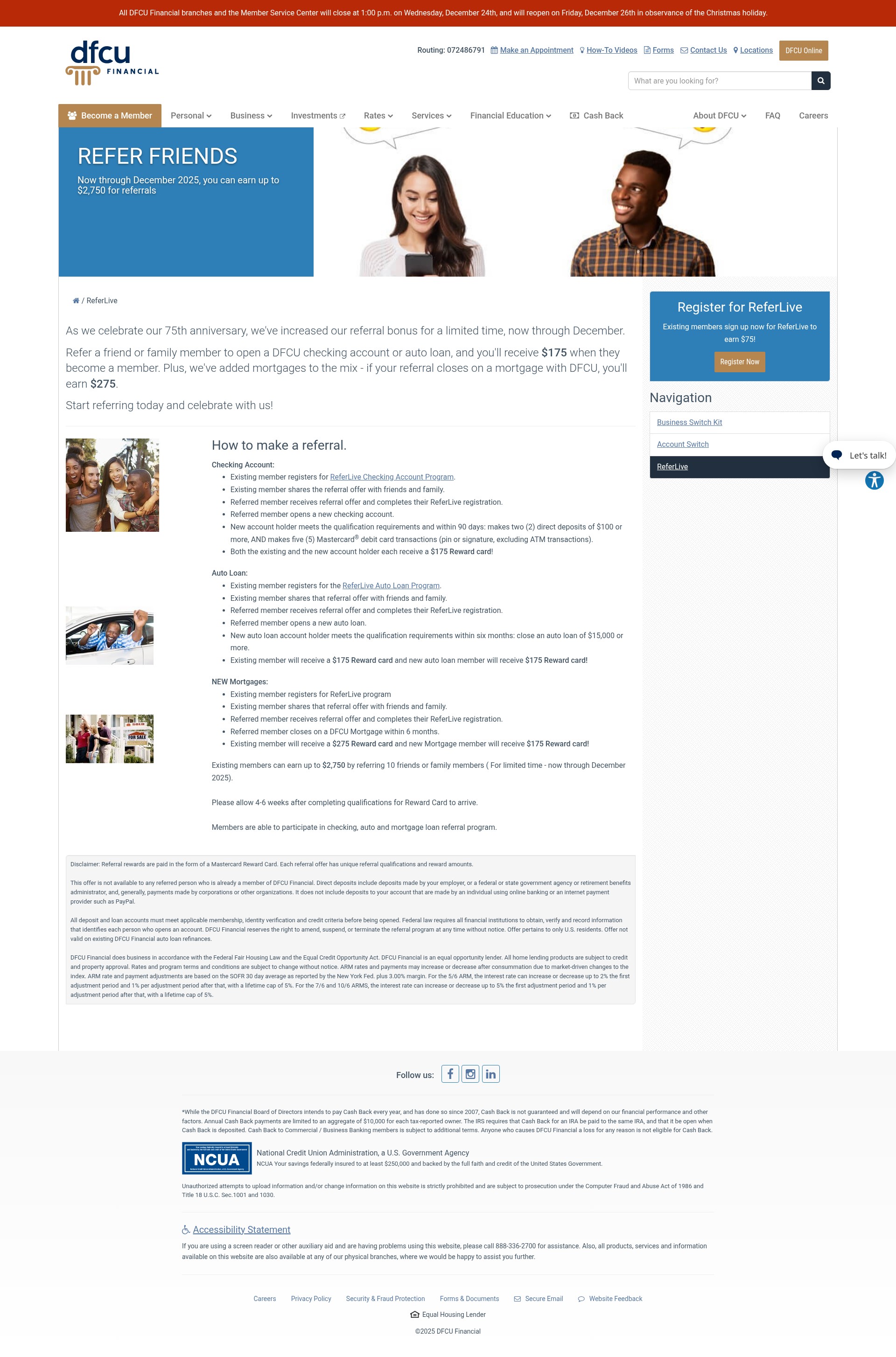 Landing Page