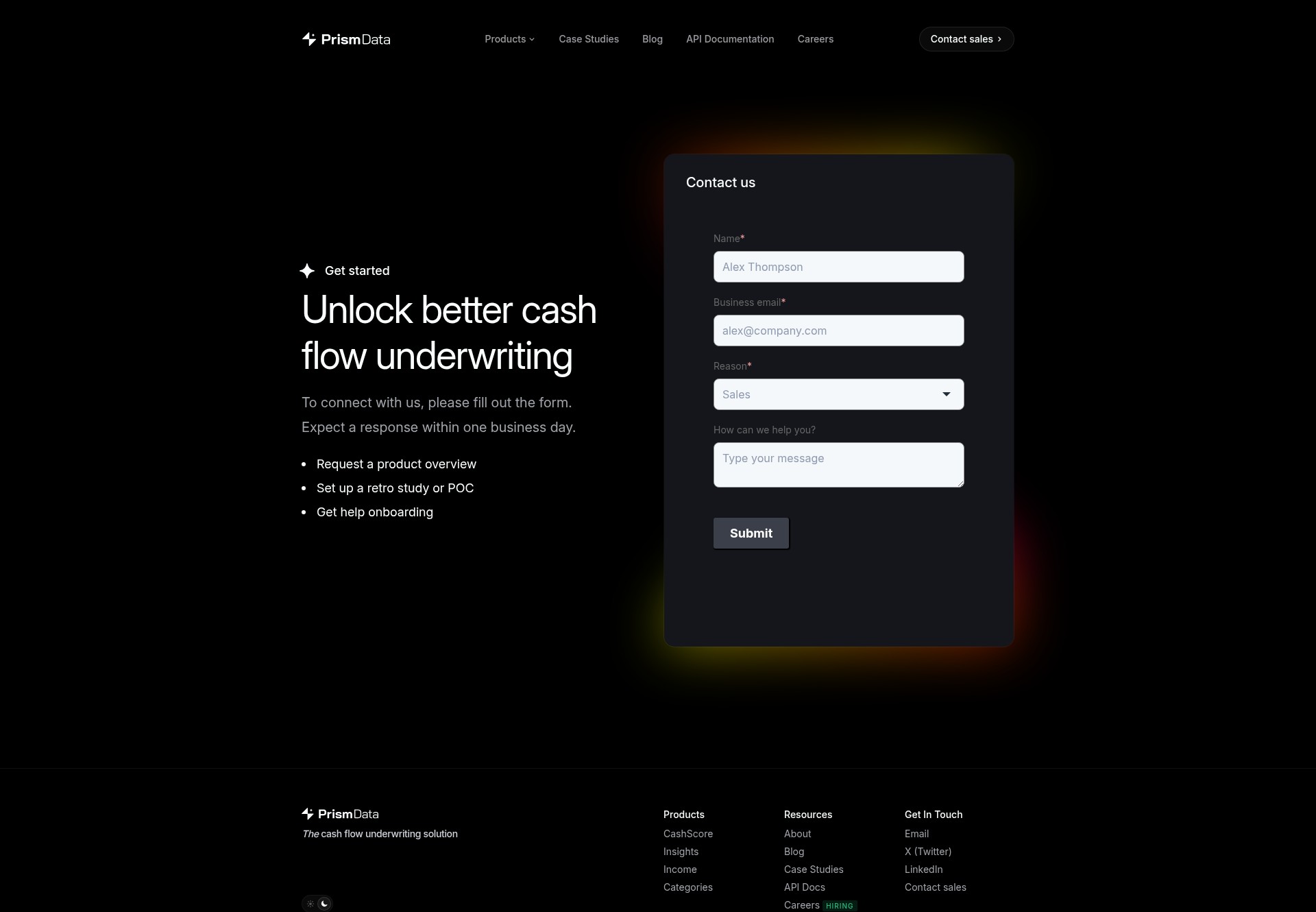 Landing Page