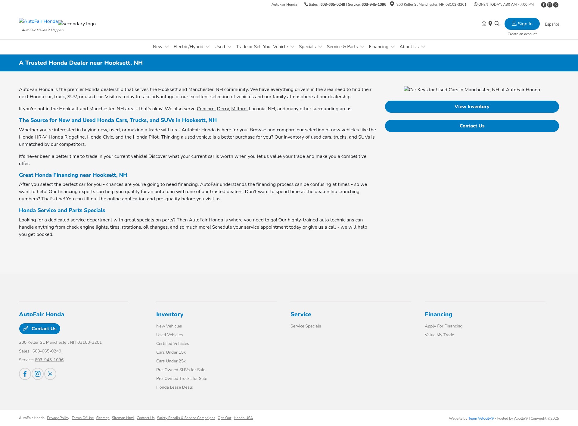 Landing Page