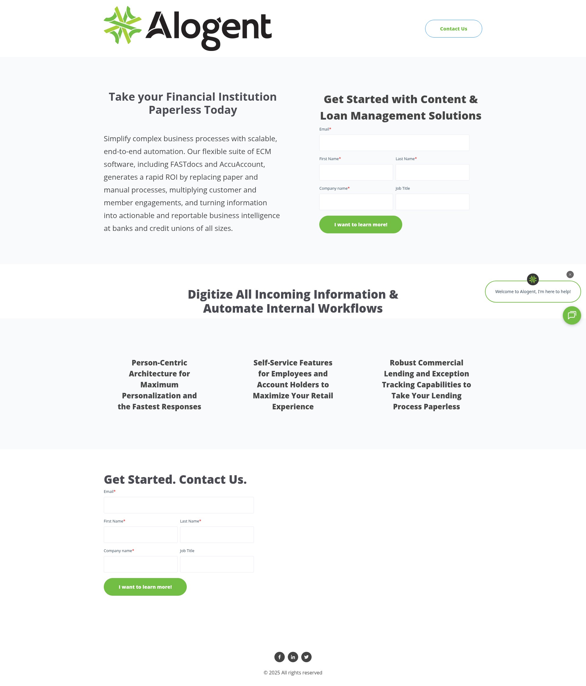 Landing Page