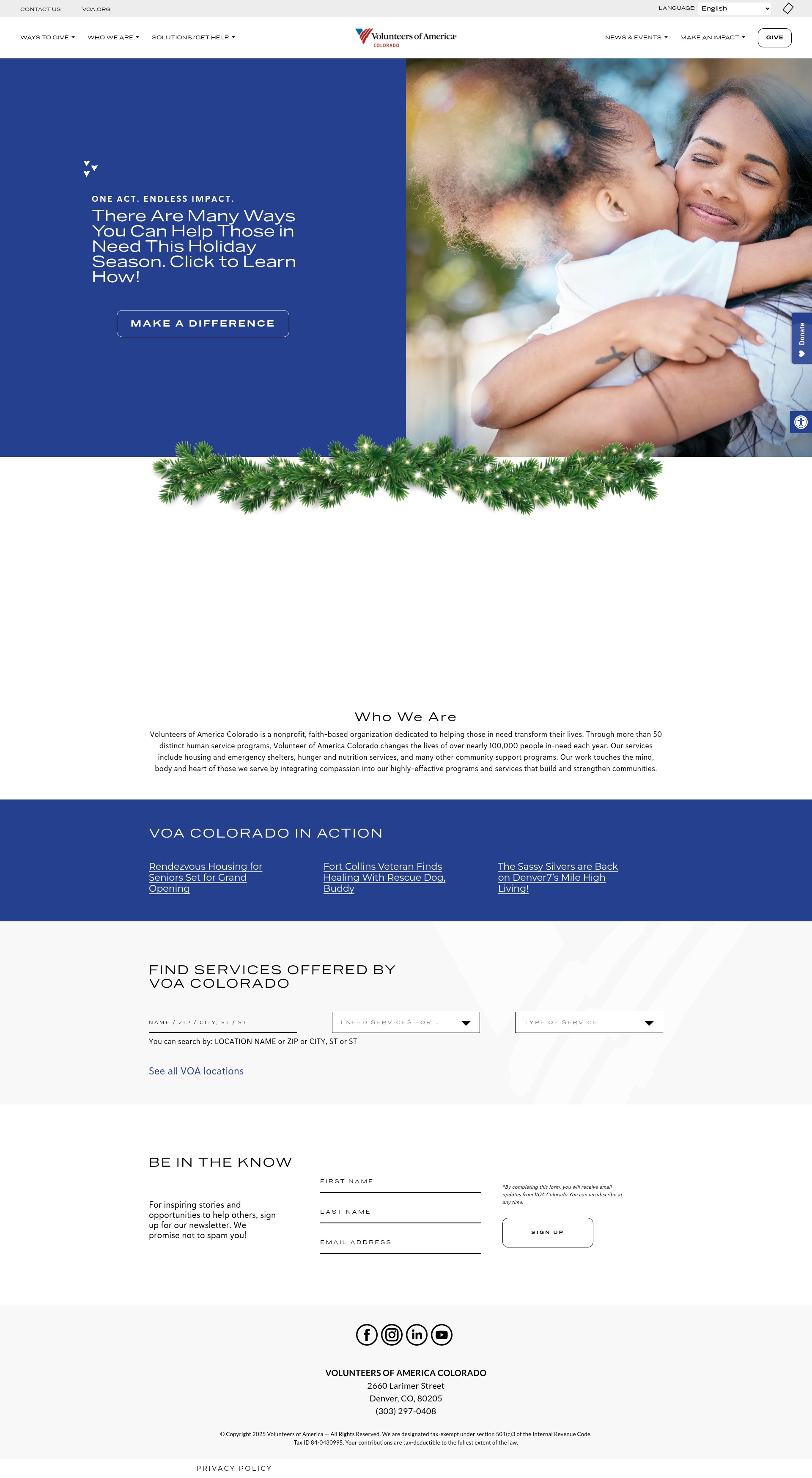 Landing Page