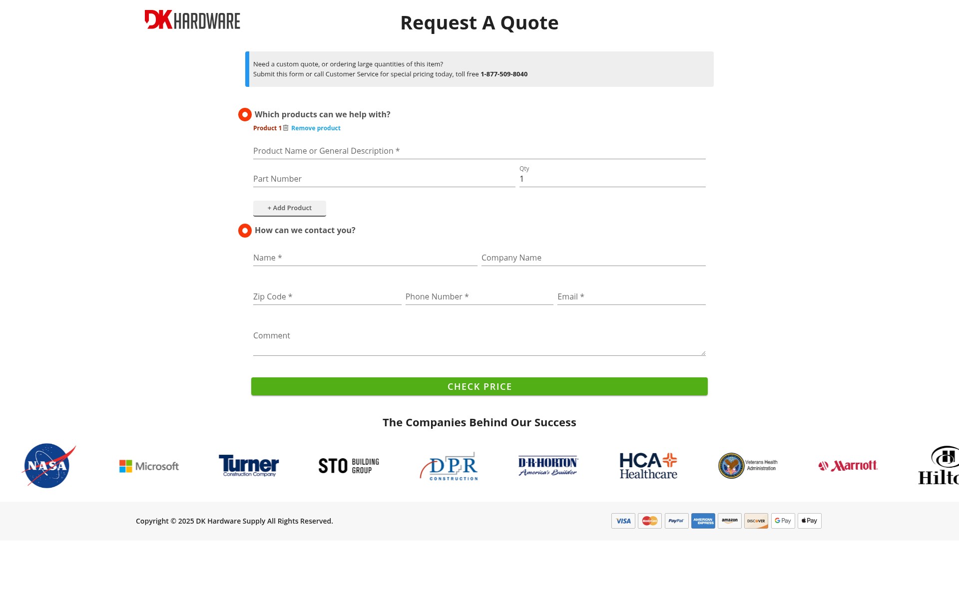 Landing Page