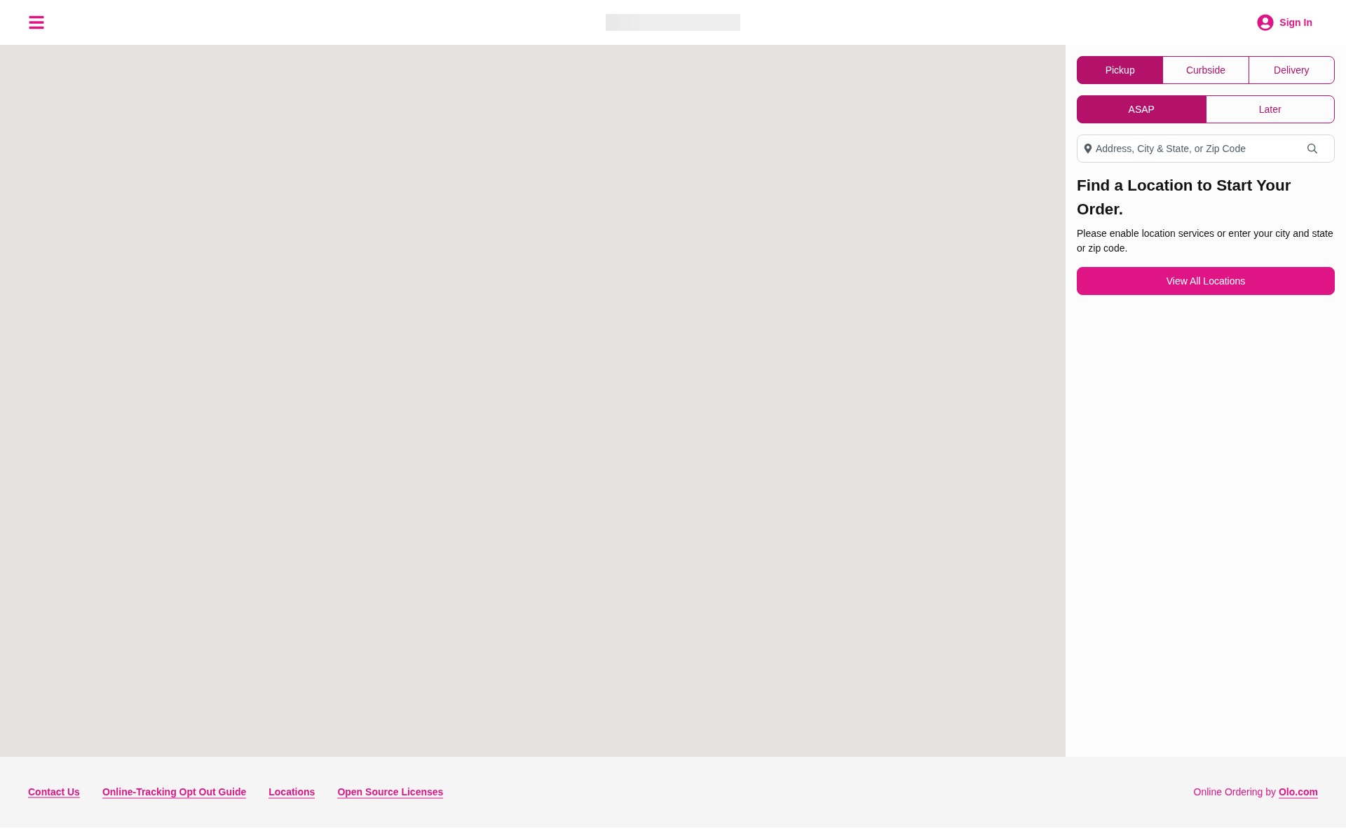 Landing Page