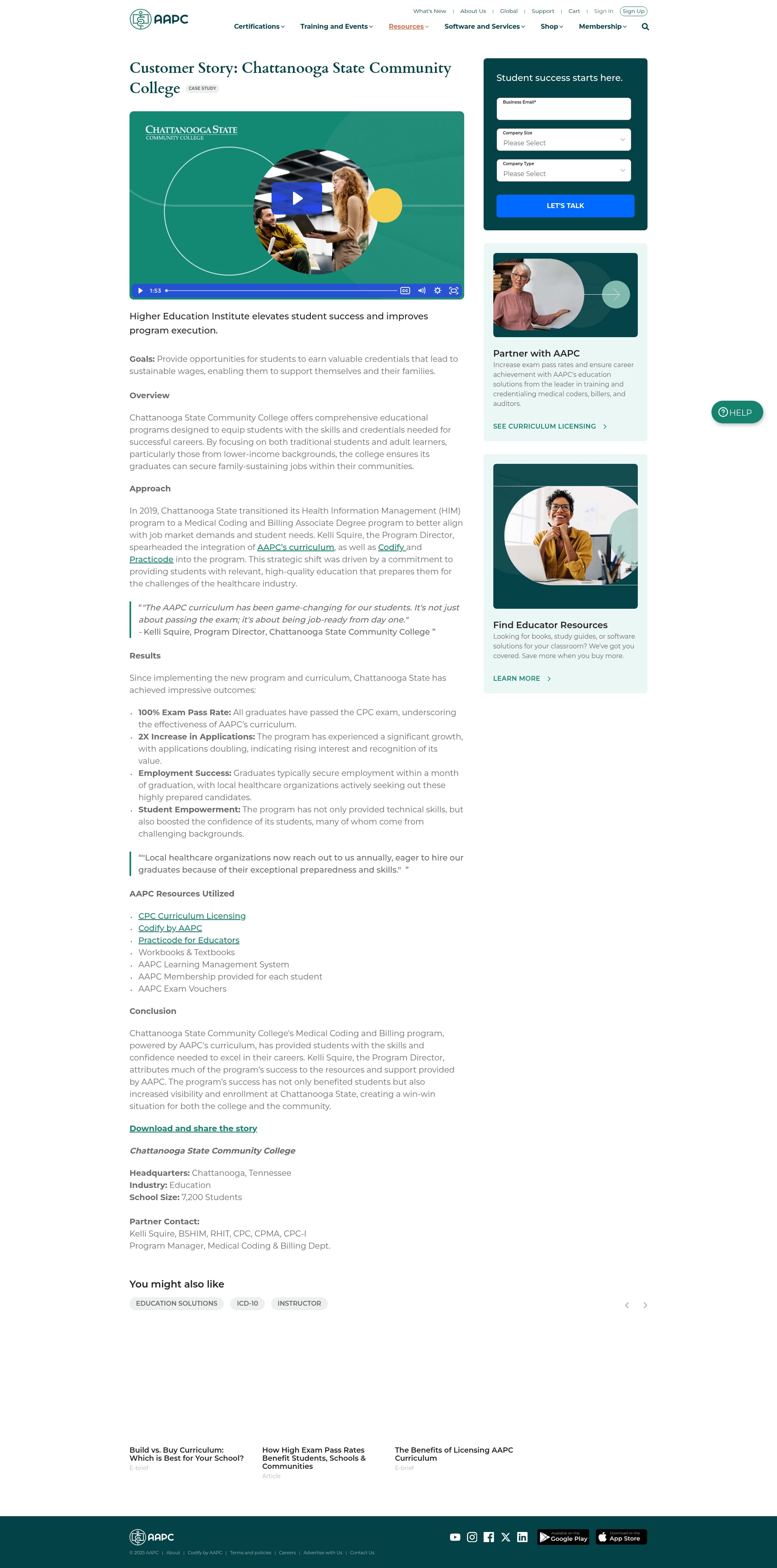 Landing Page
