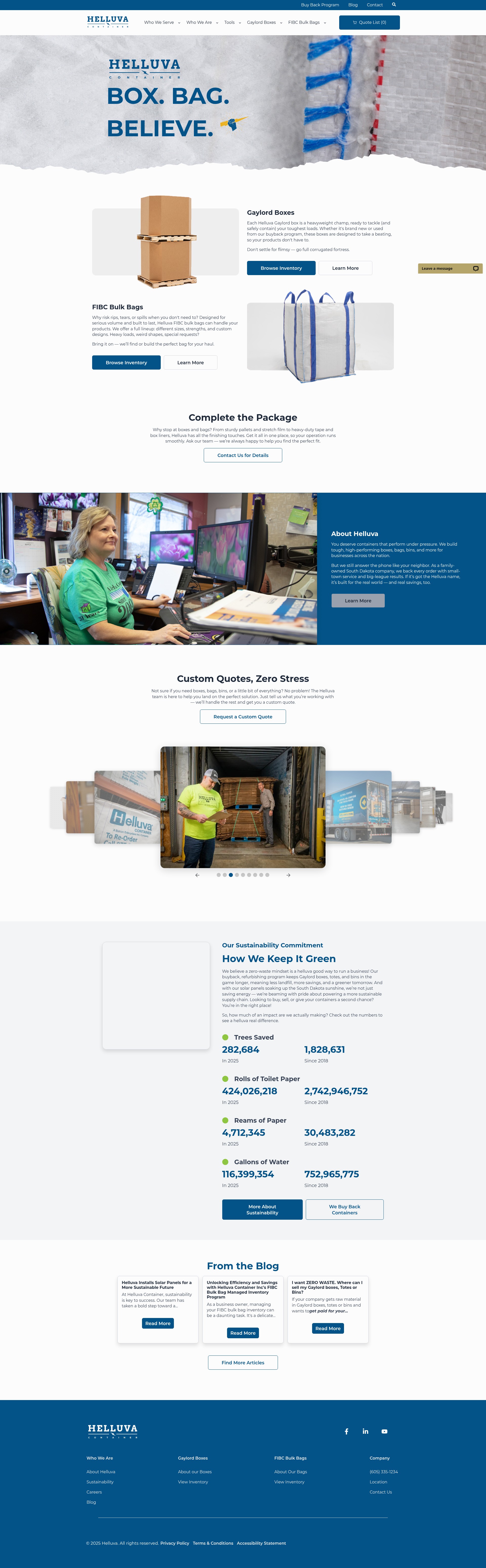 Landing Page