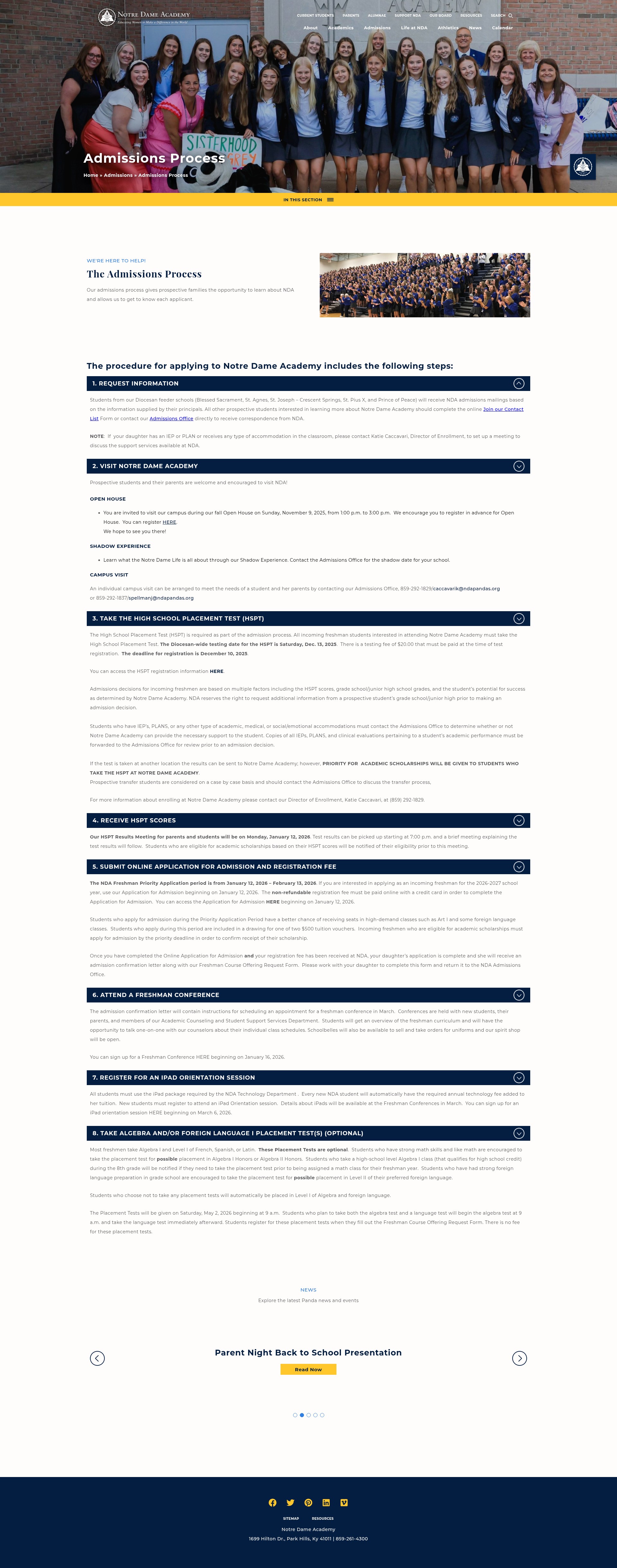 Landing Page