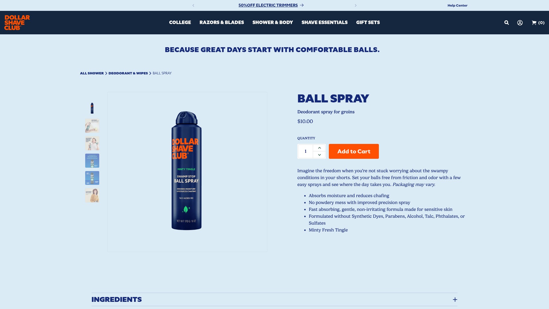 Landing Page