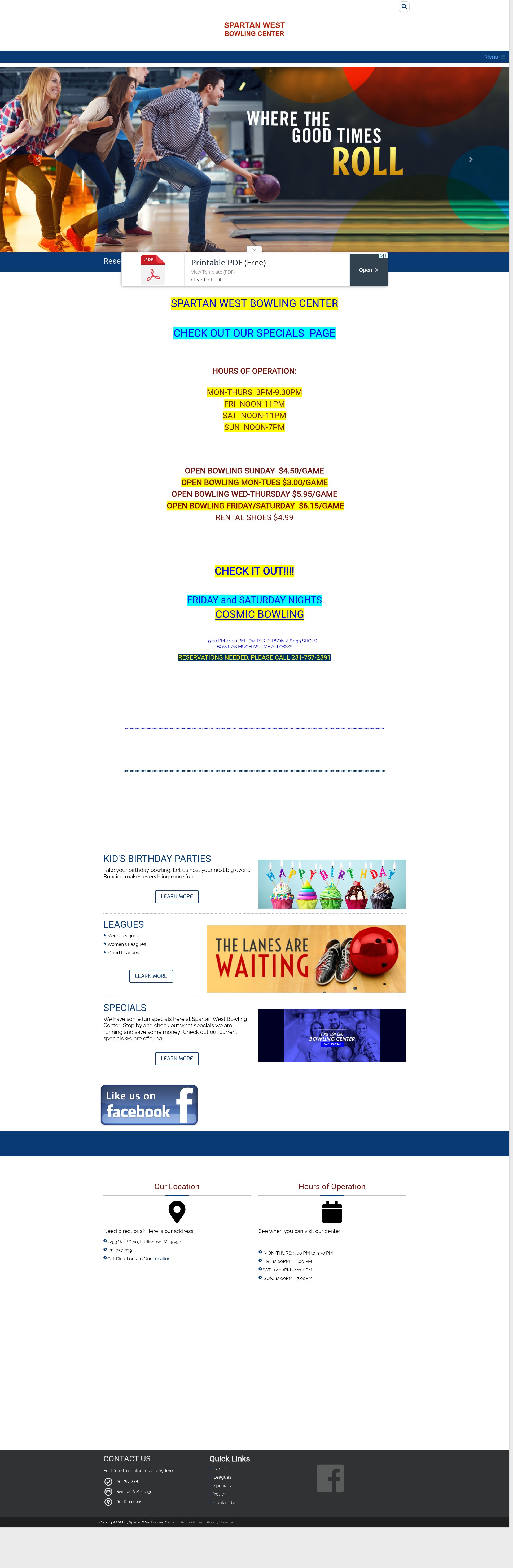 Landing Page