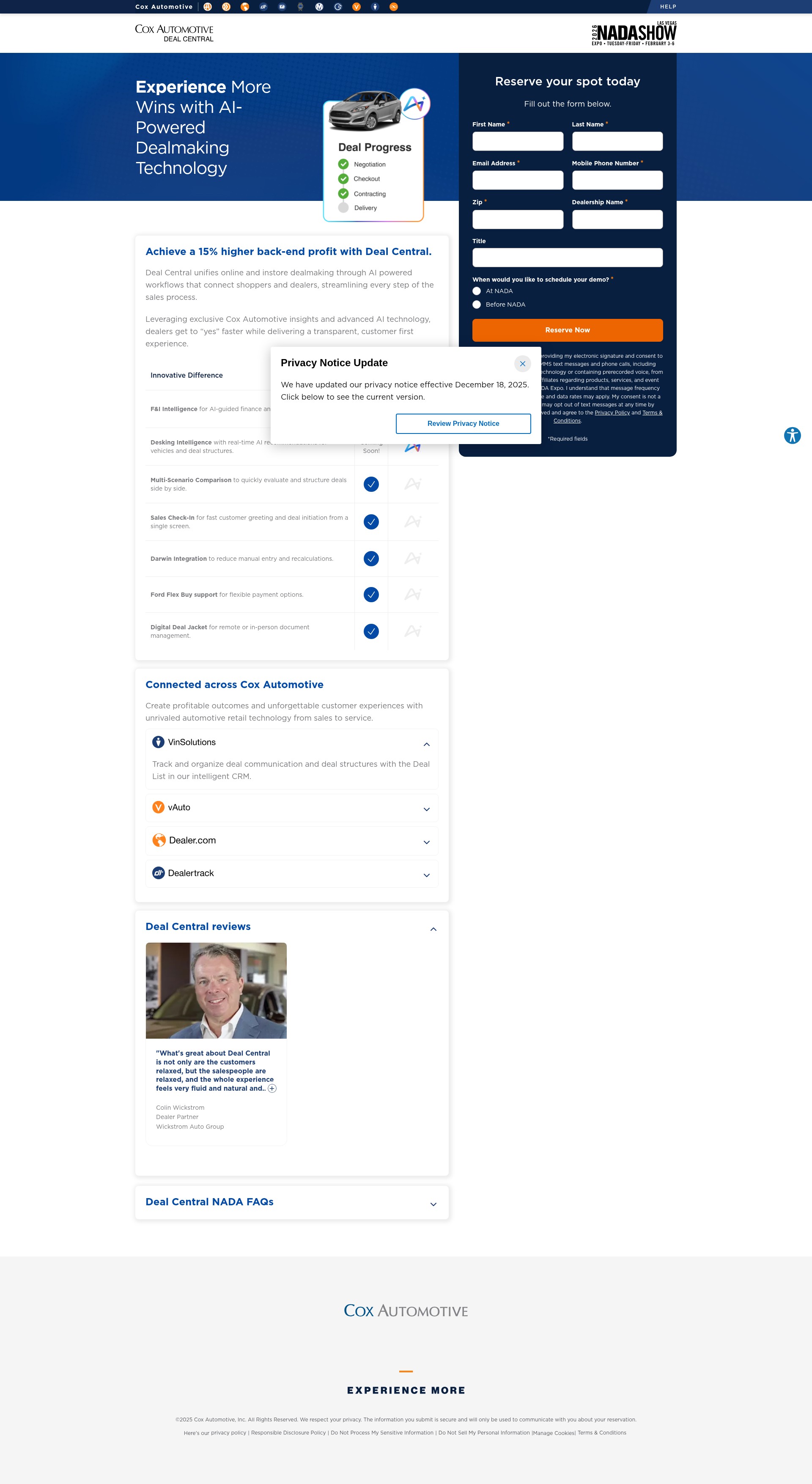 Landing Page