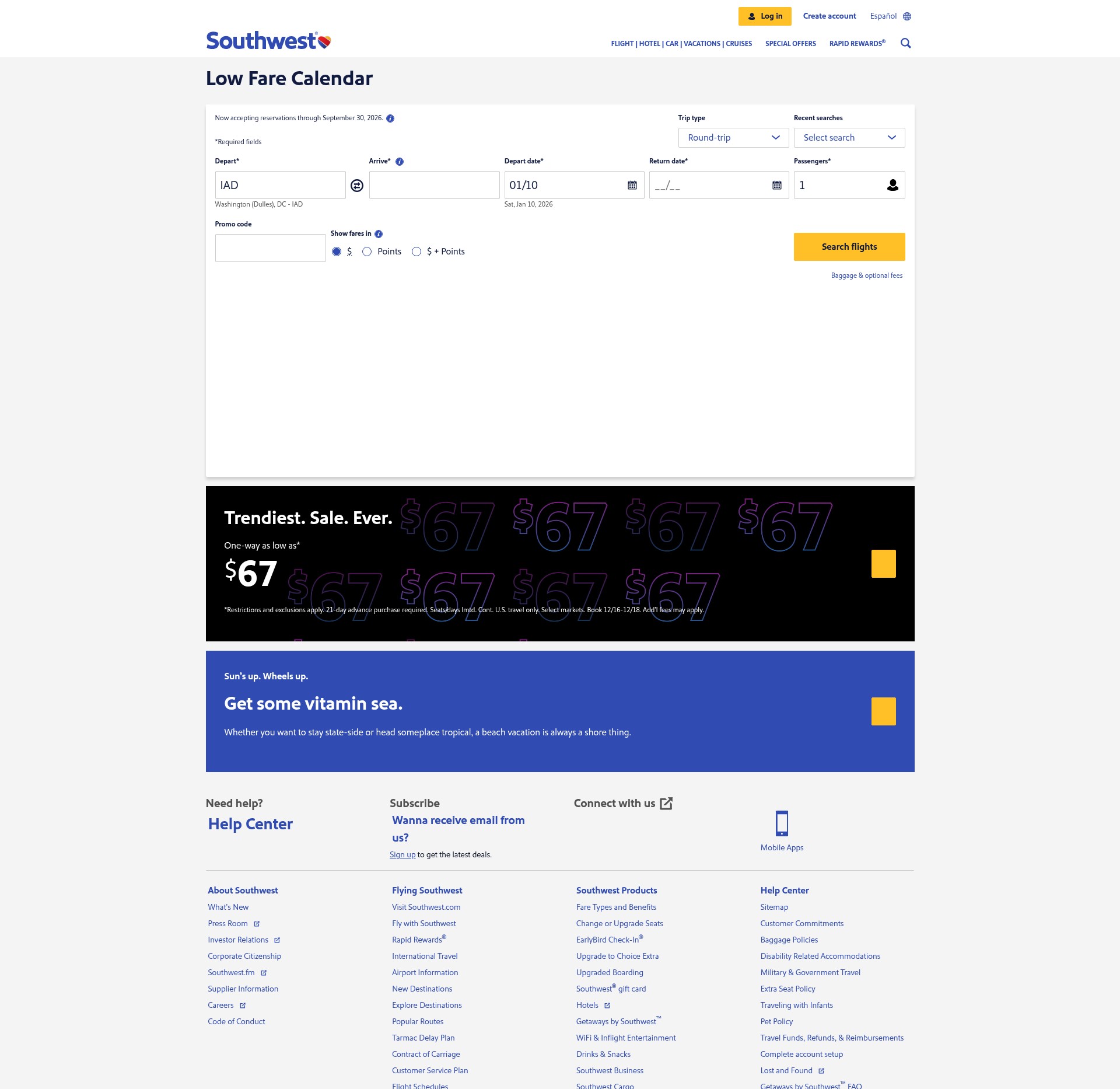Landing Page