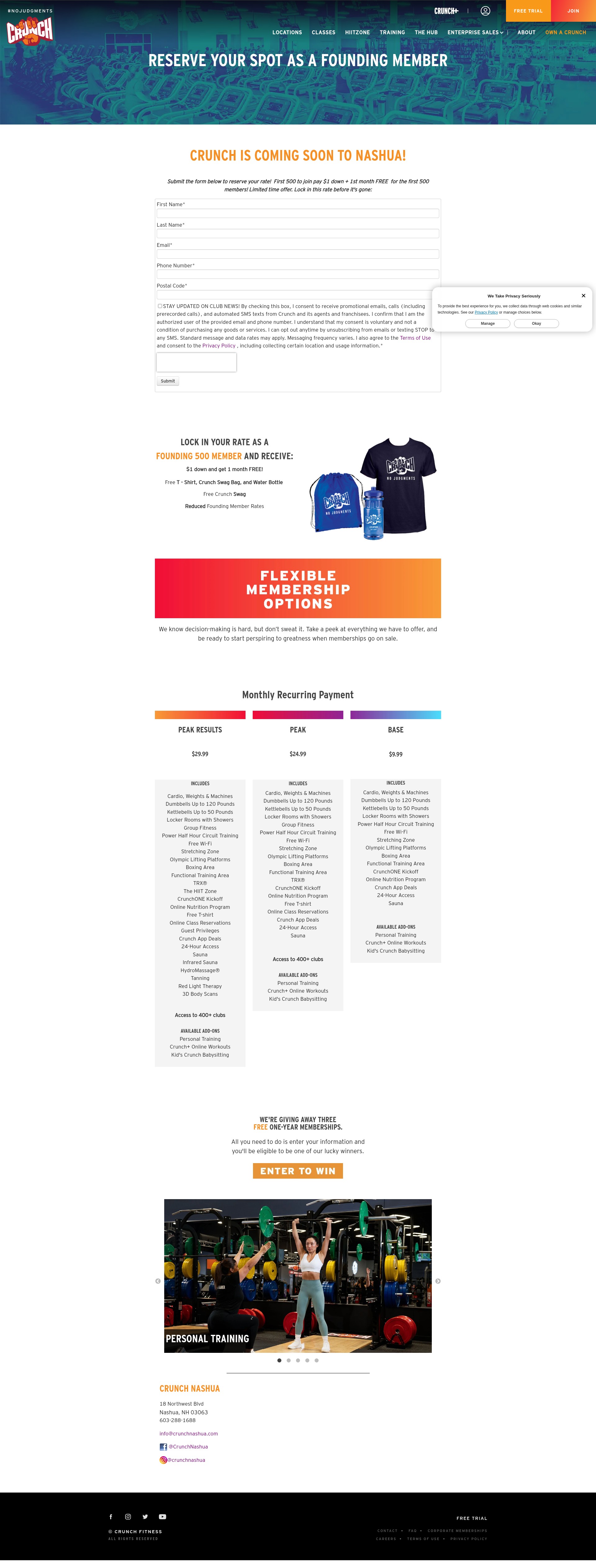 Landing Page