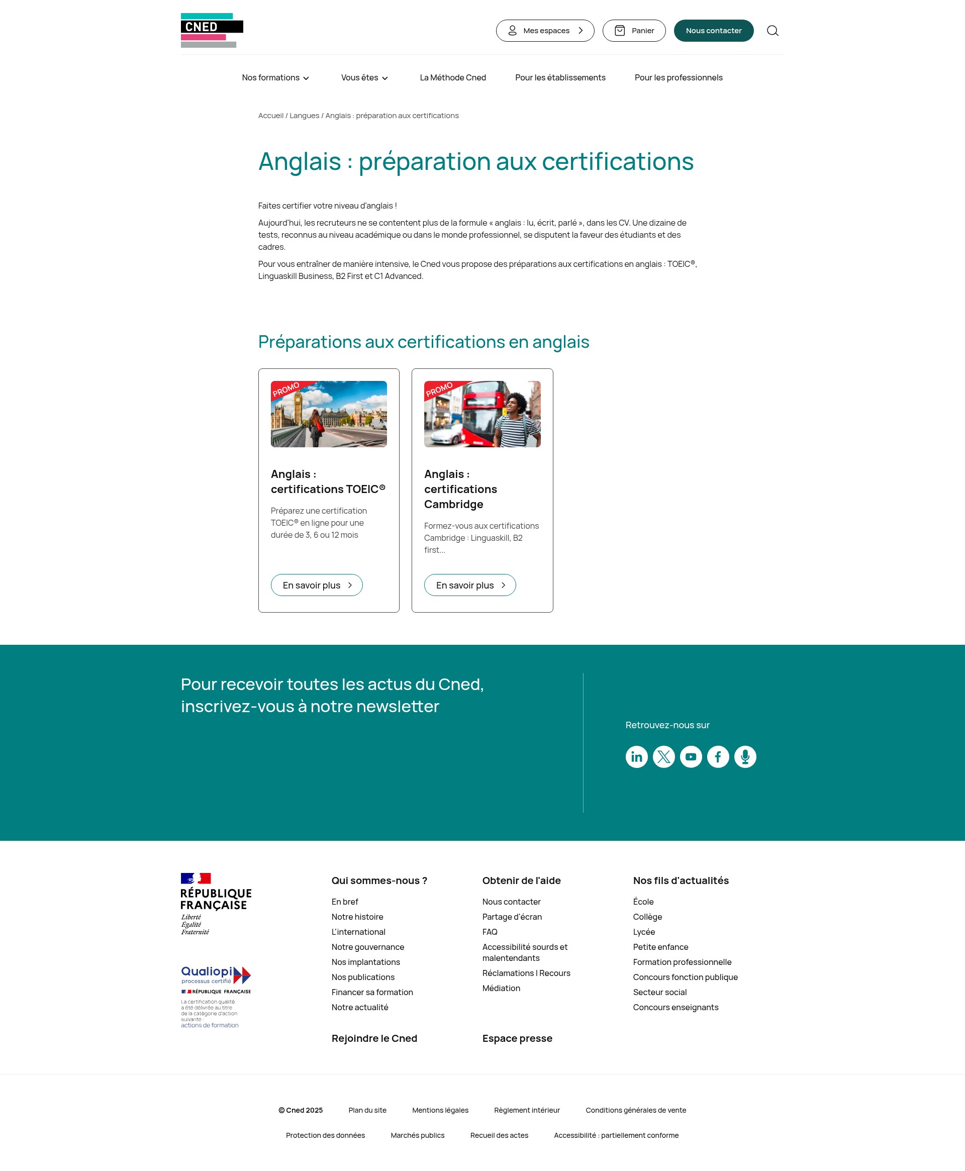 Landing Page