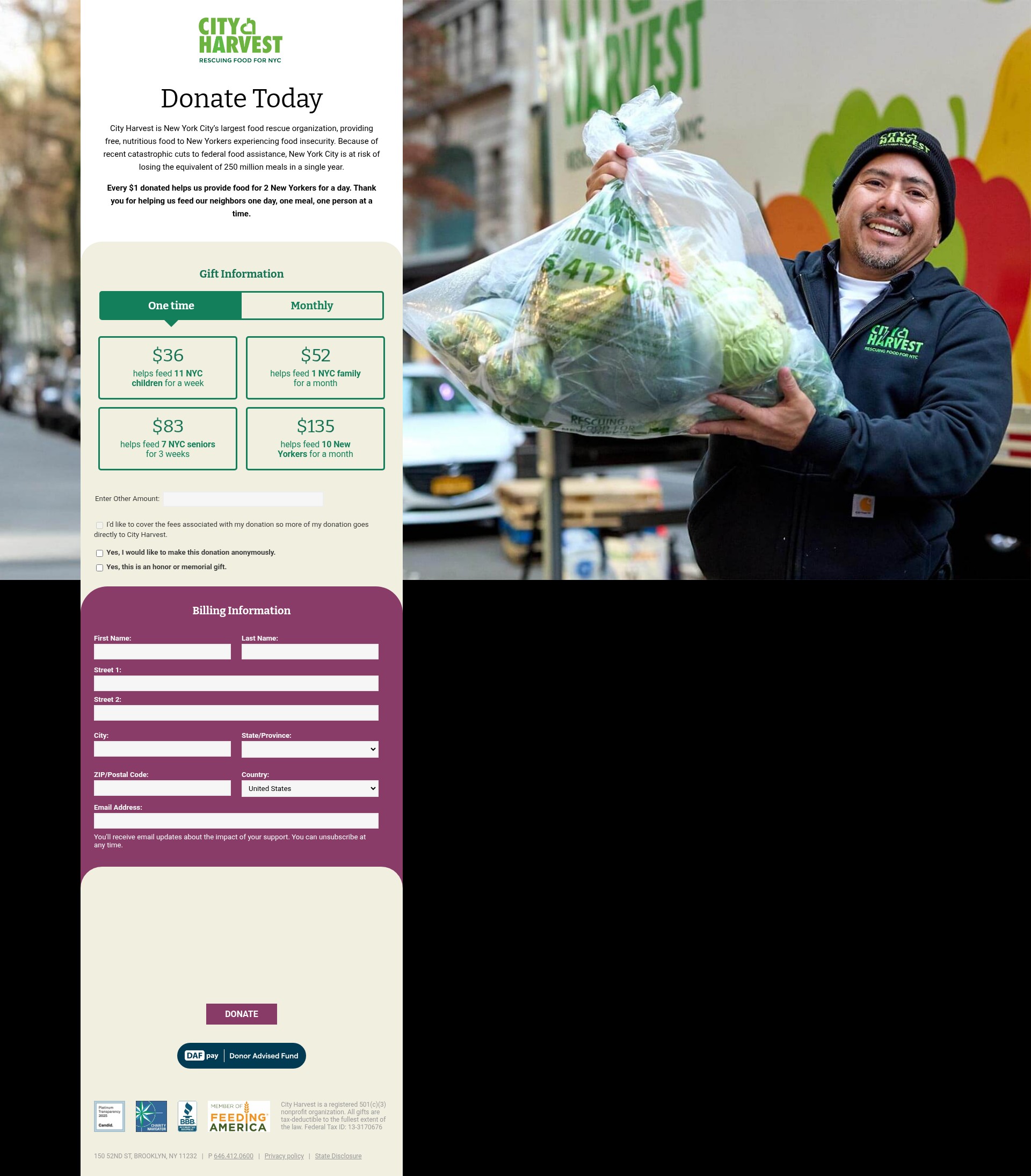 Landing Page