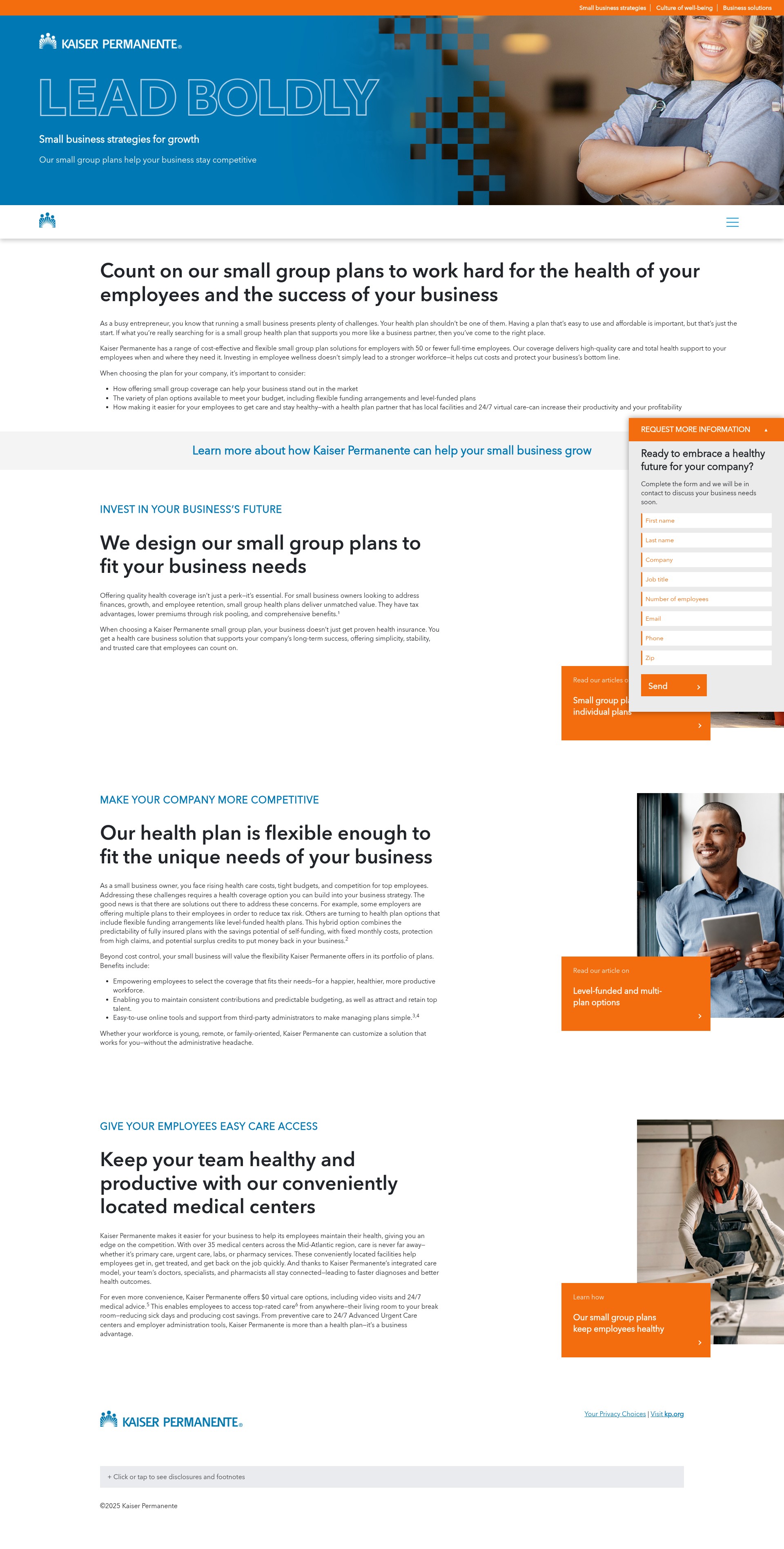 Landing Page