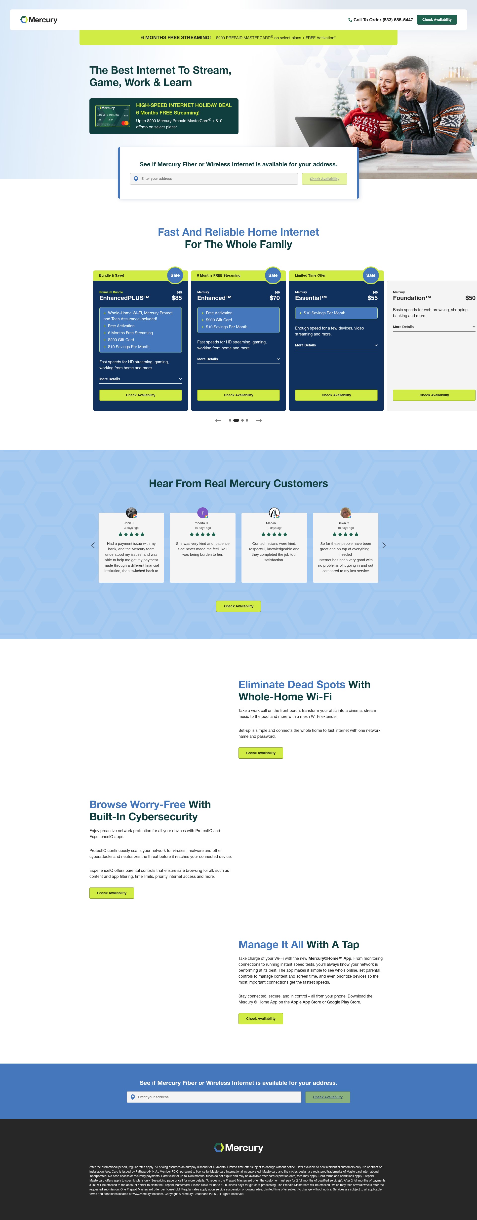 Landing Page