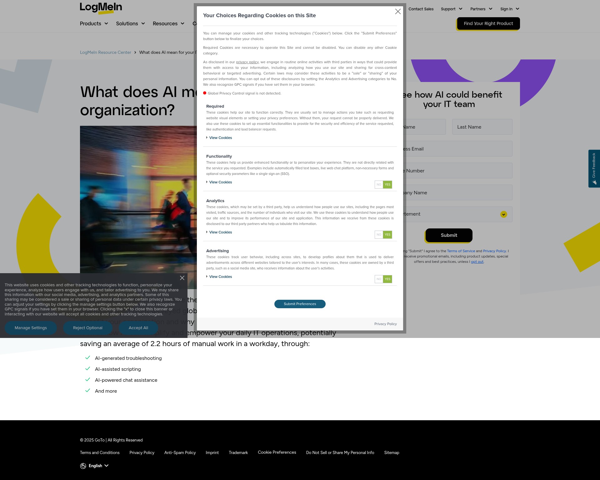 Landing Page