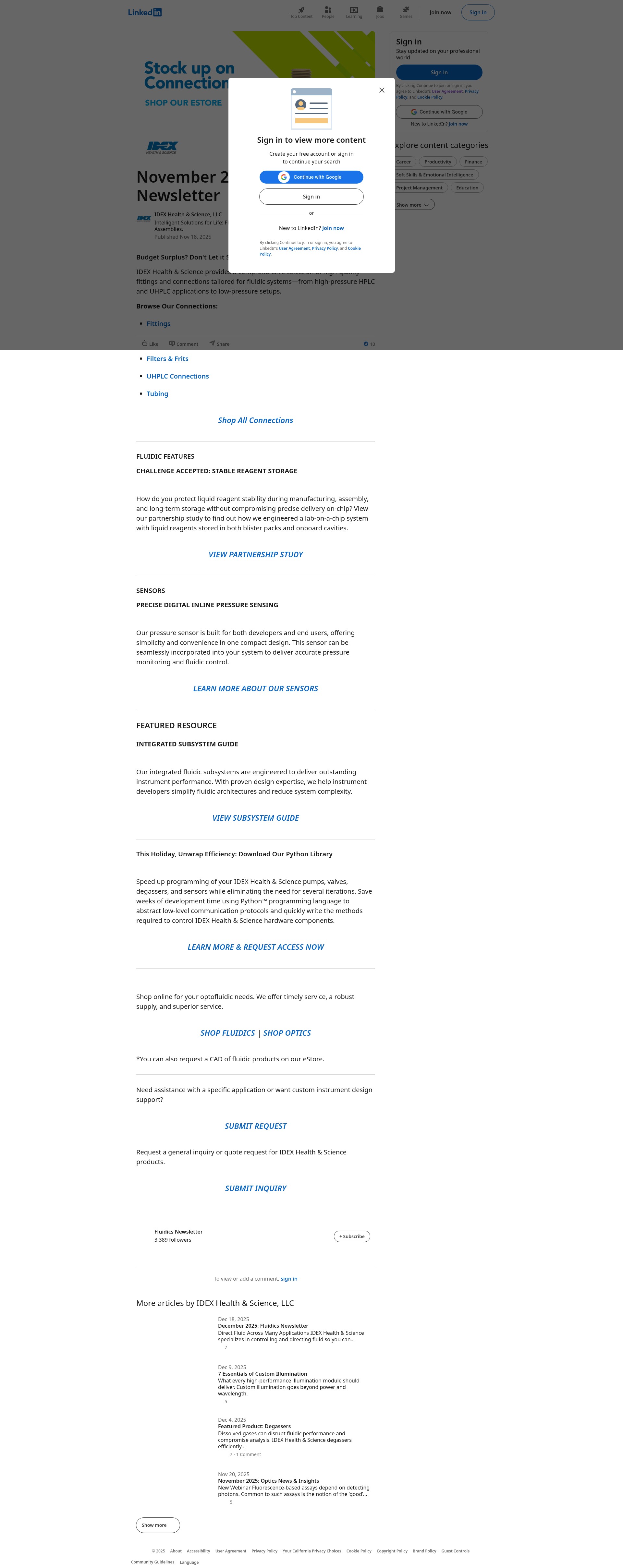 Landing Page