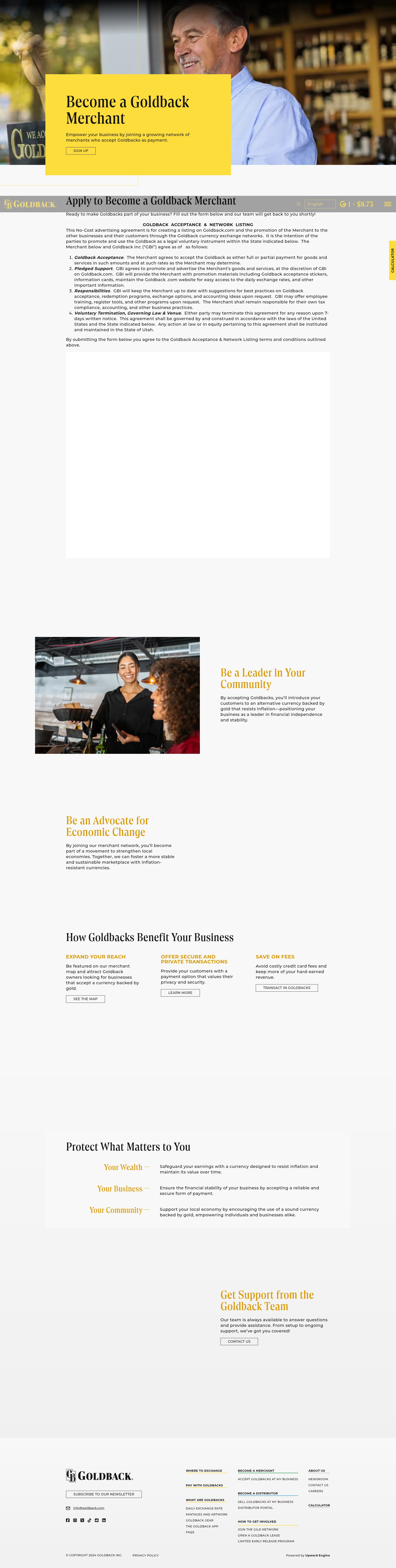 Landing Page