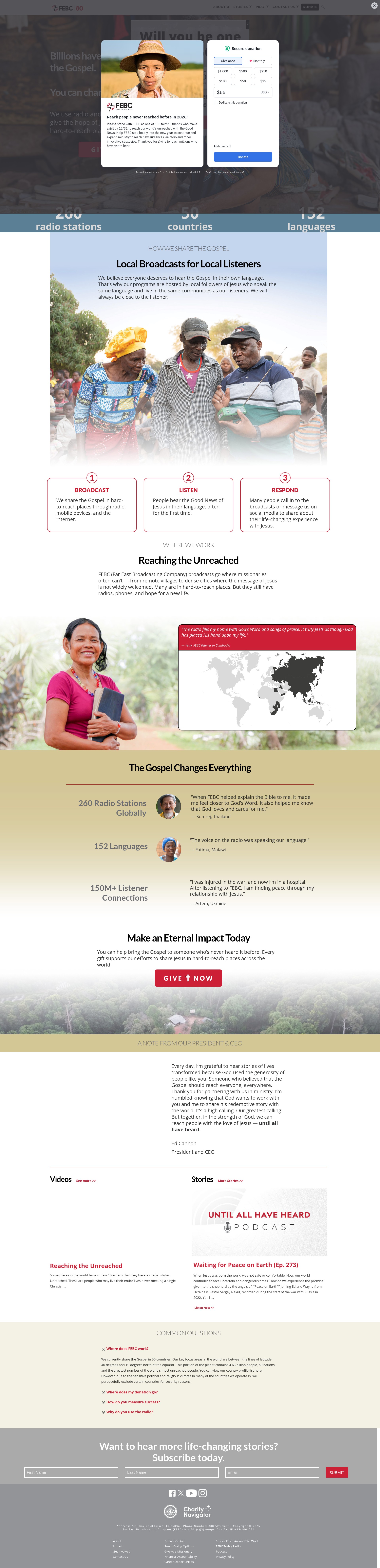 Landing Page