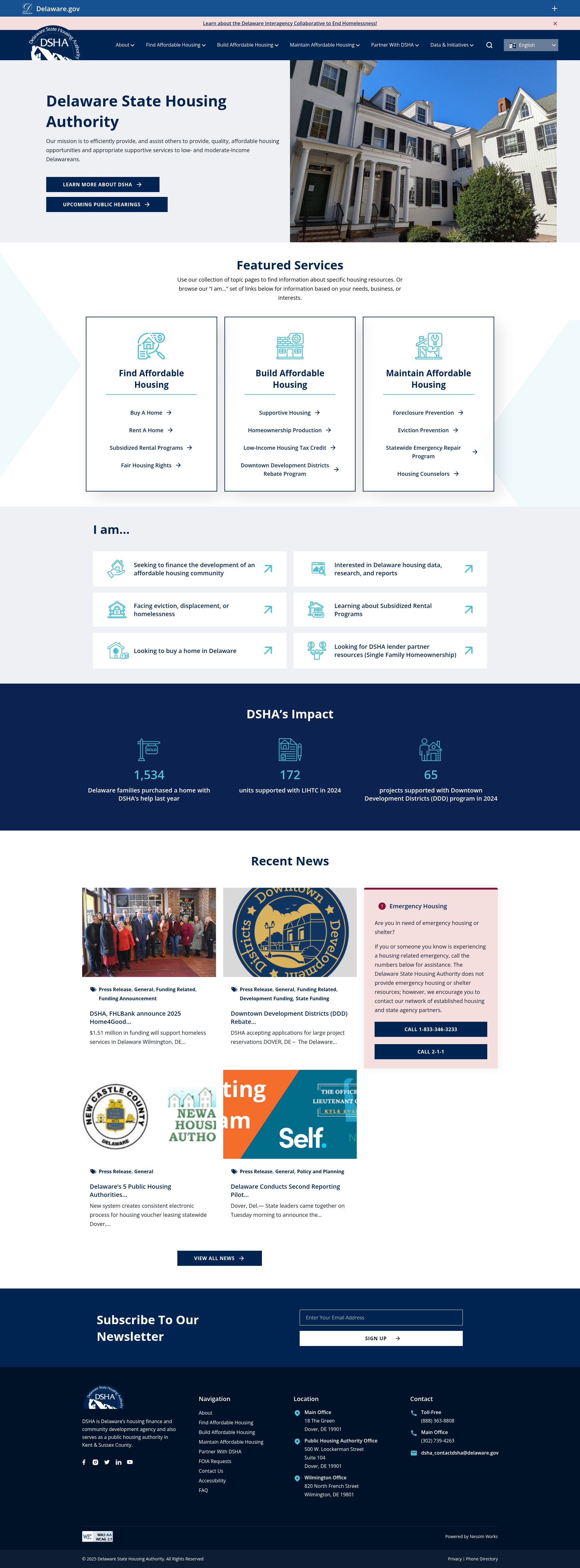 Landing Page