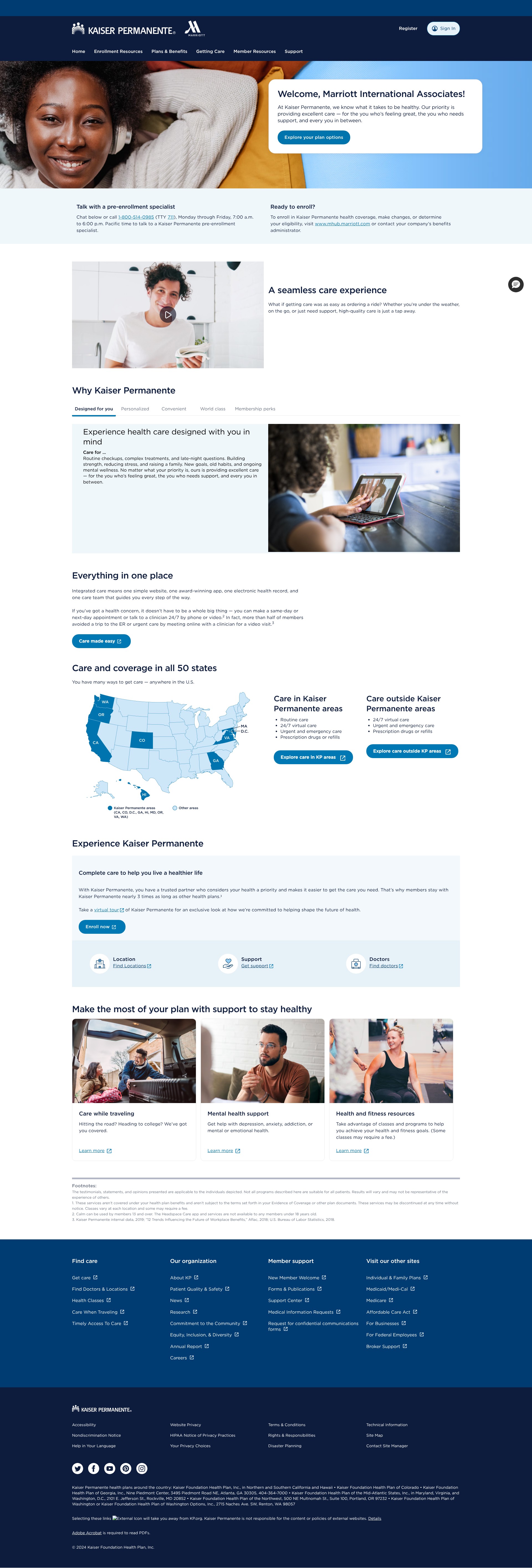 Landing Page