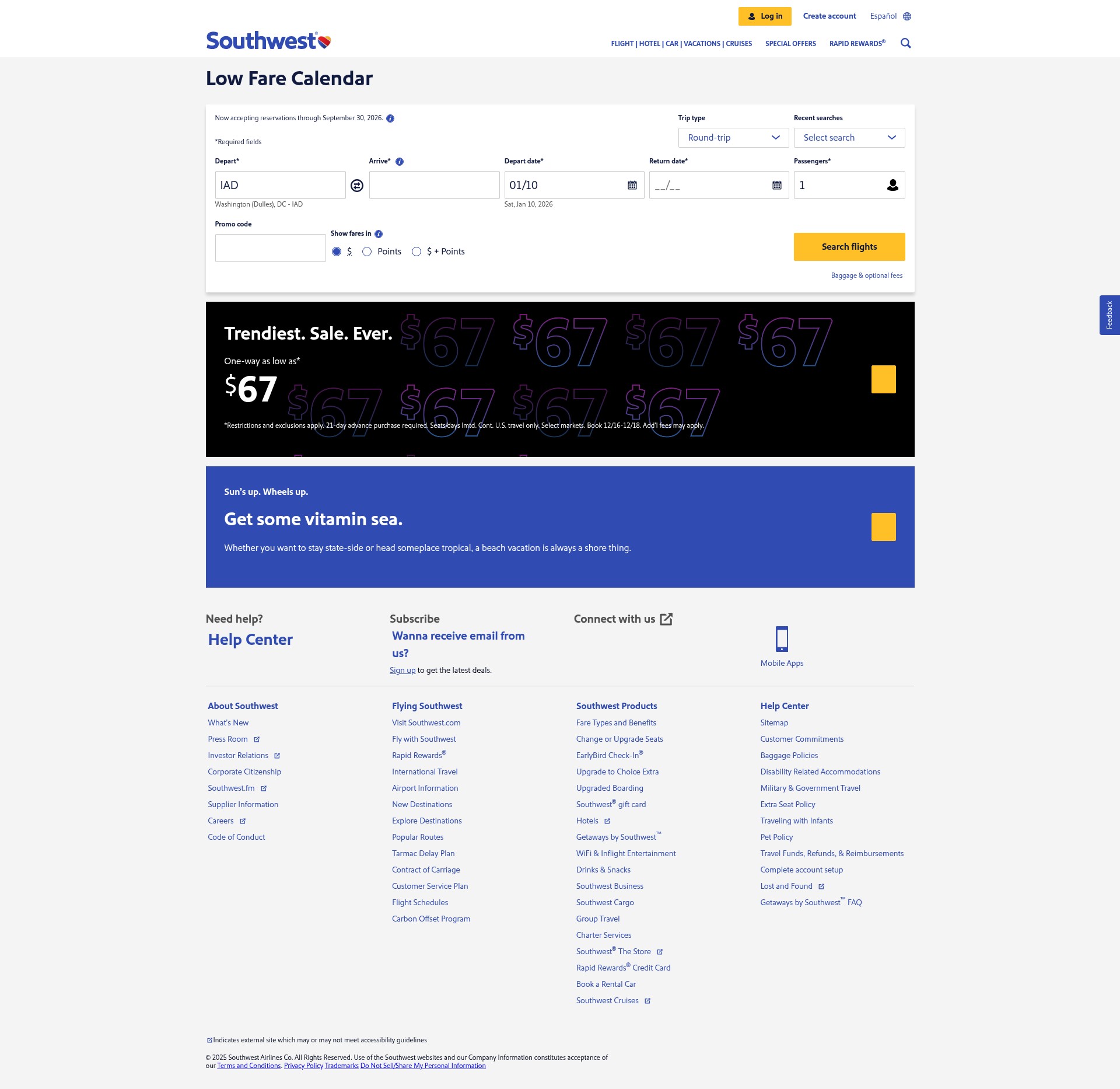 Landing Page