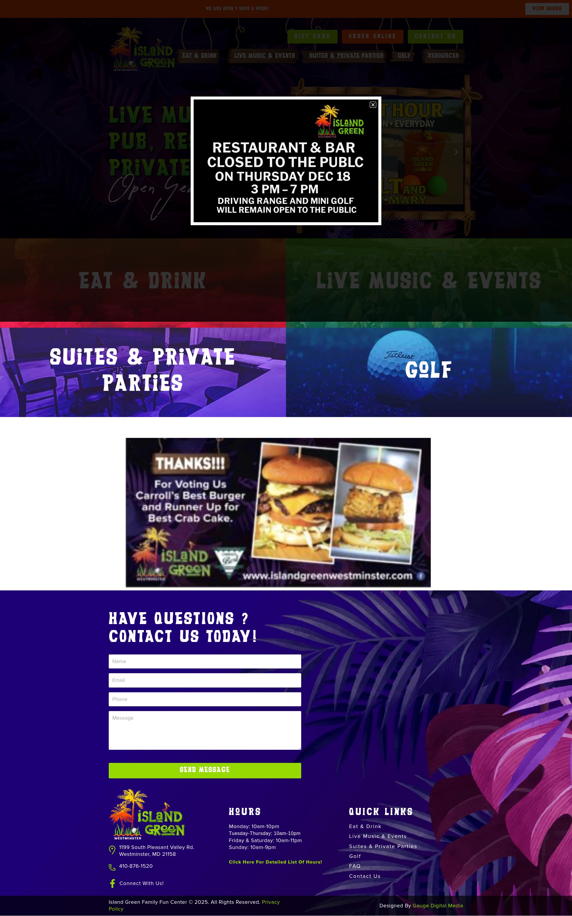 Landing Page