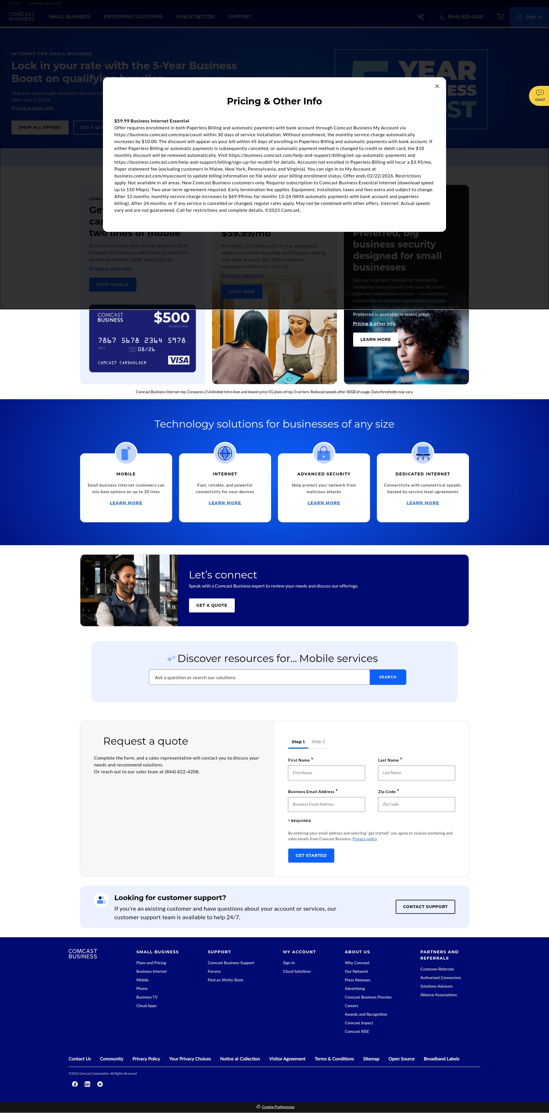 Landing Page