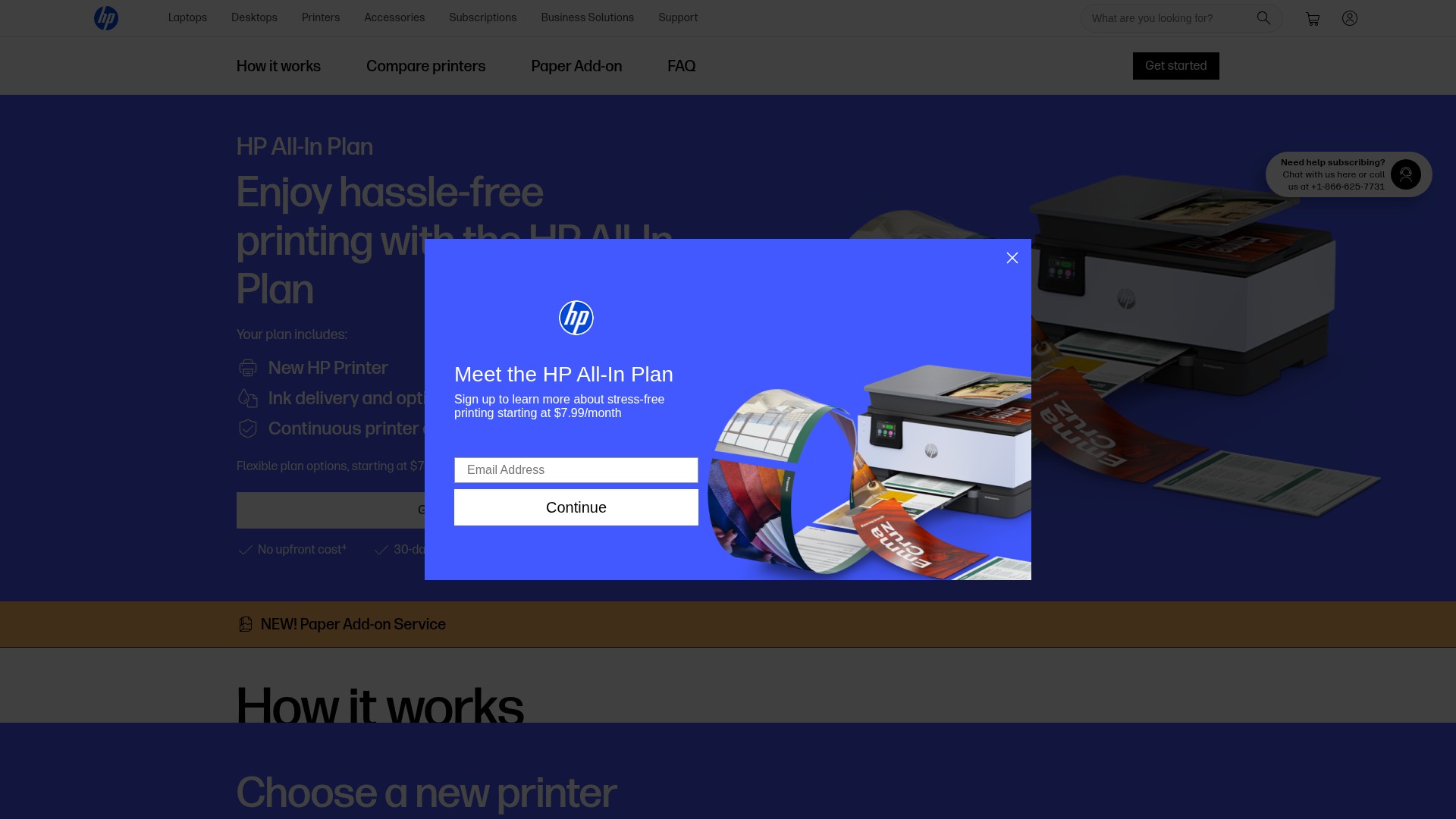 Landing Page