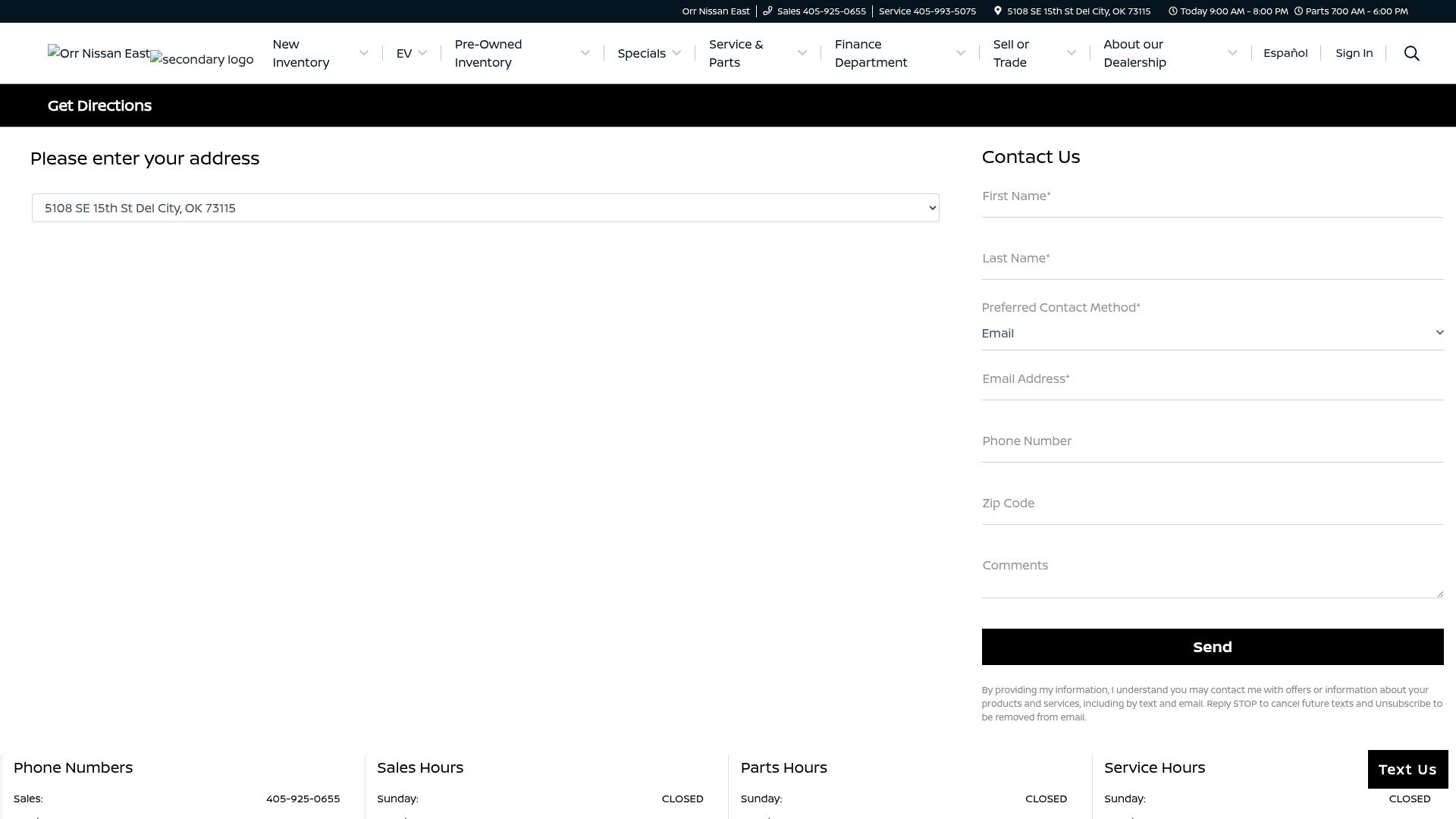 Landing Page
