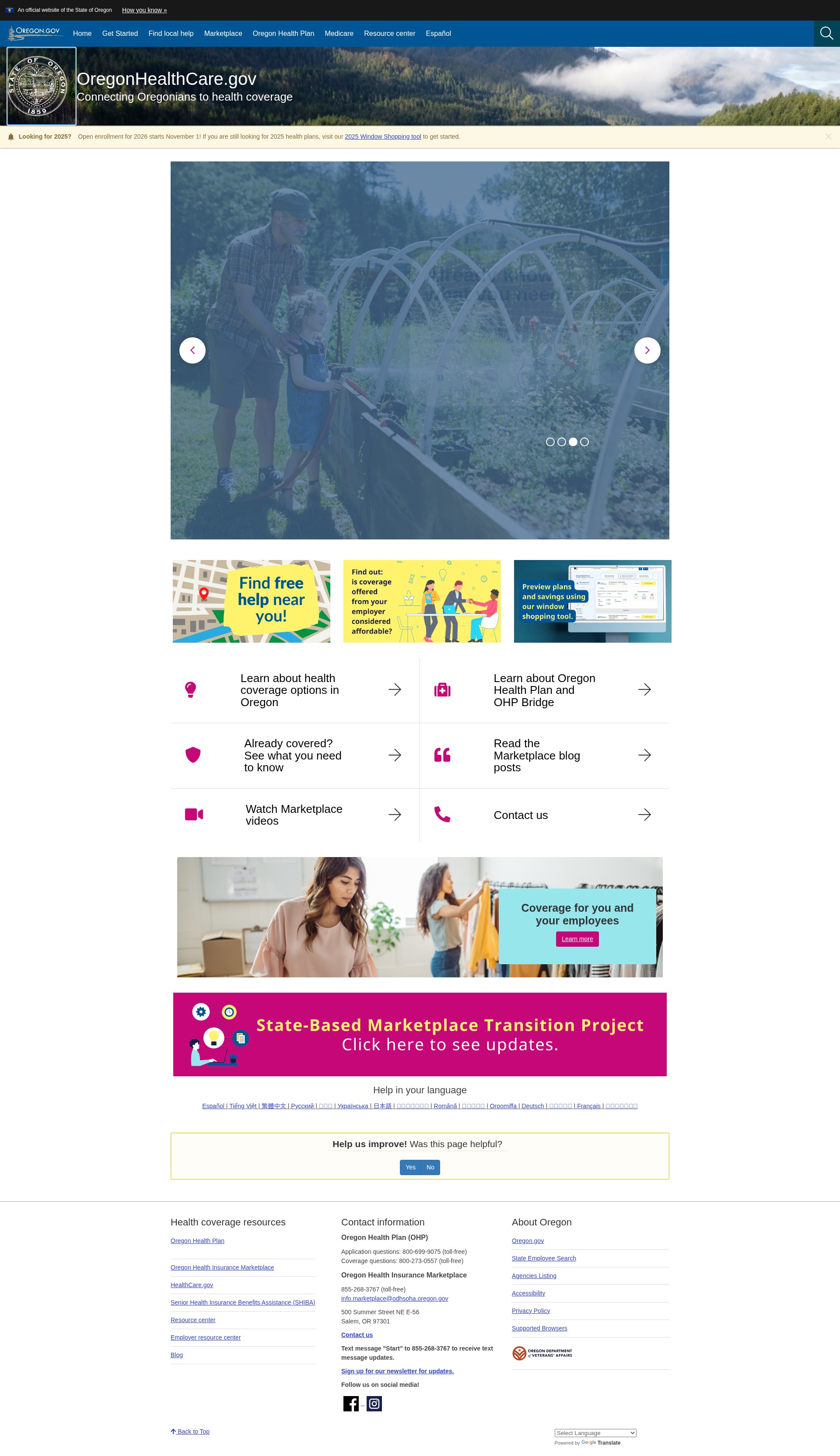 Landing Page