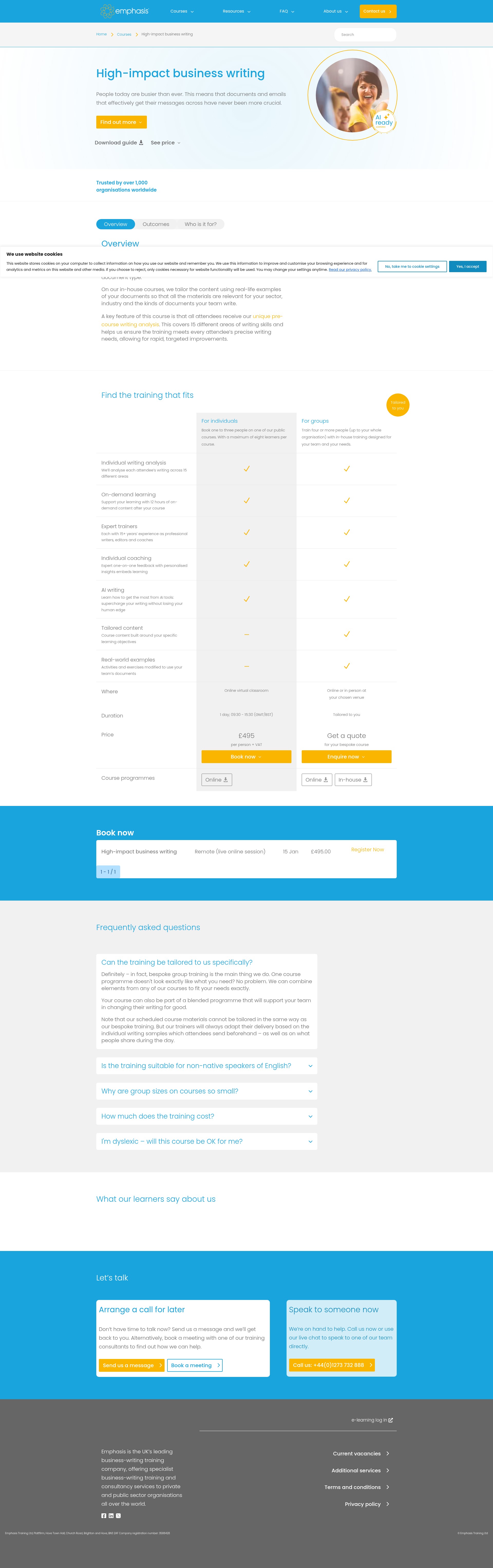 Landing Page