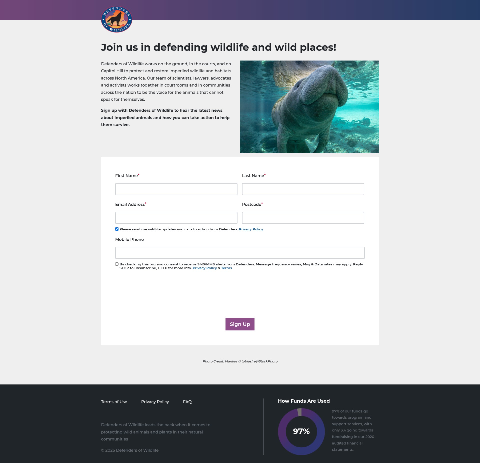 Landing Page